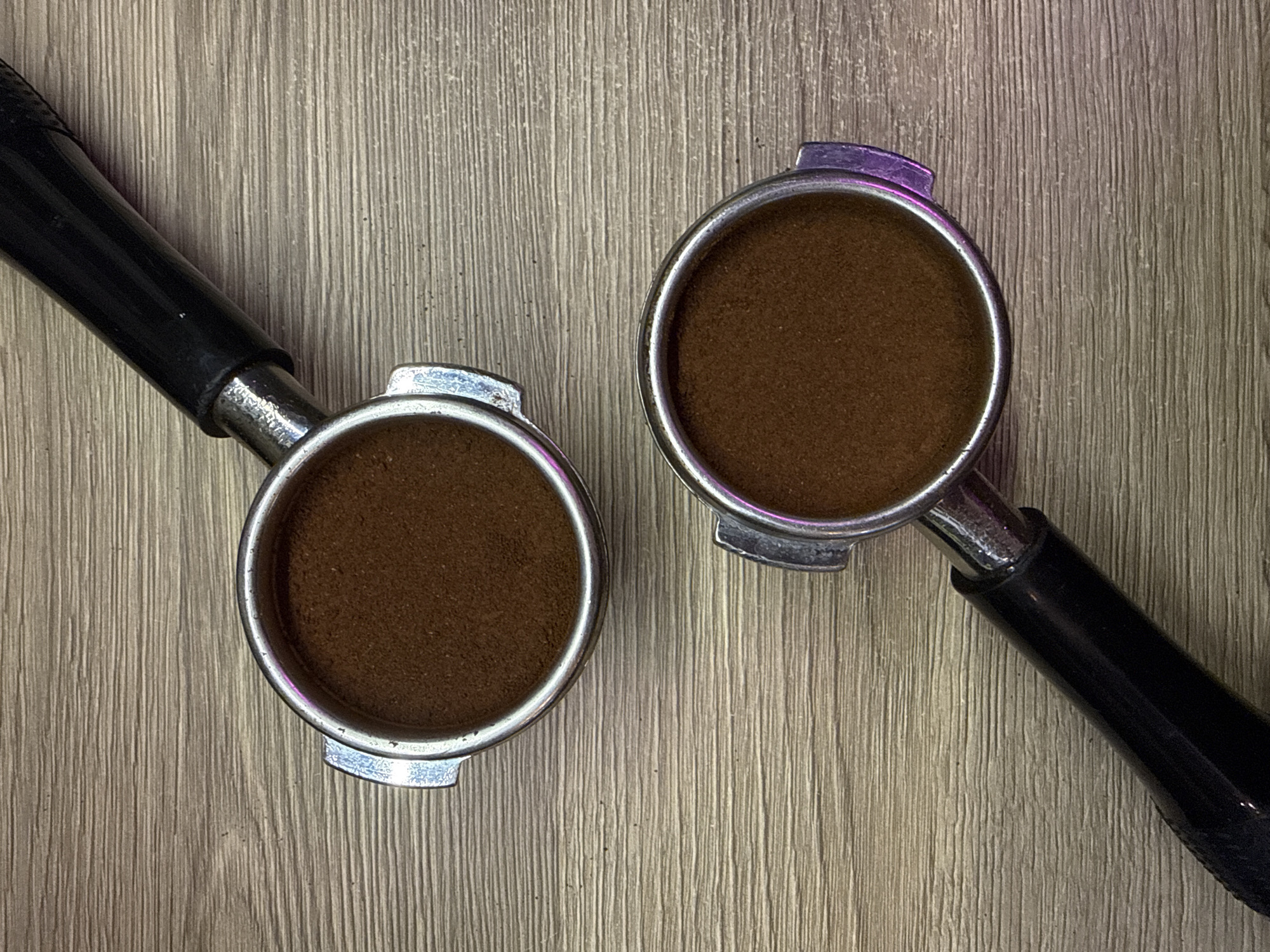 Coffee preparation observed at Khimki location Wednesday morning