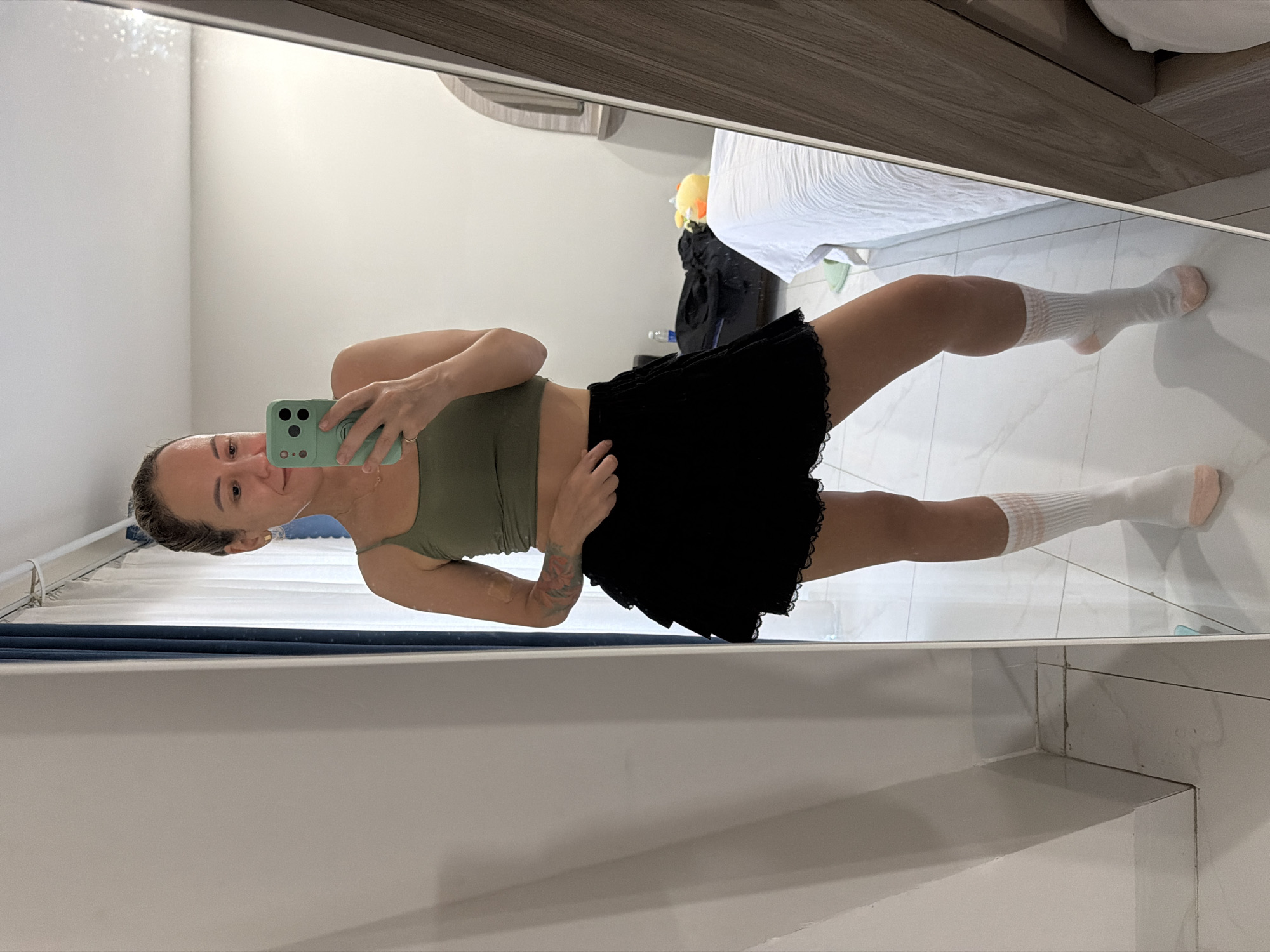 Outfit tries and room selfies from a Nha Trang stay