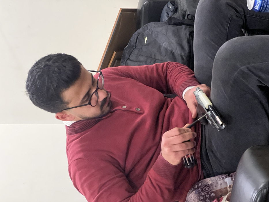Men recorded in various indoor activities across Damascus area