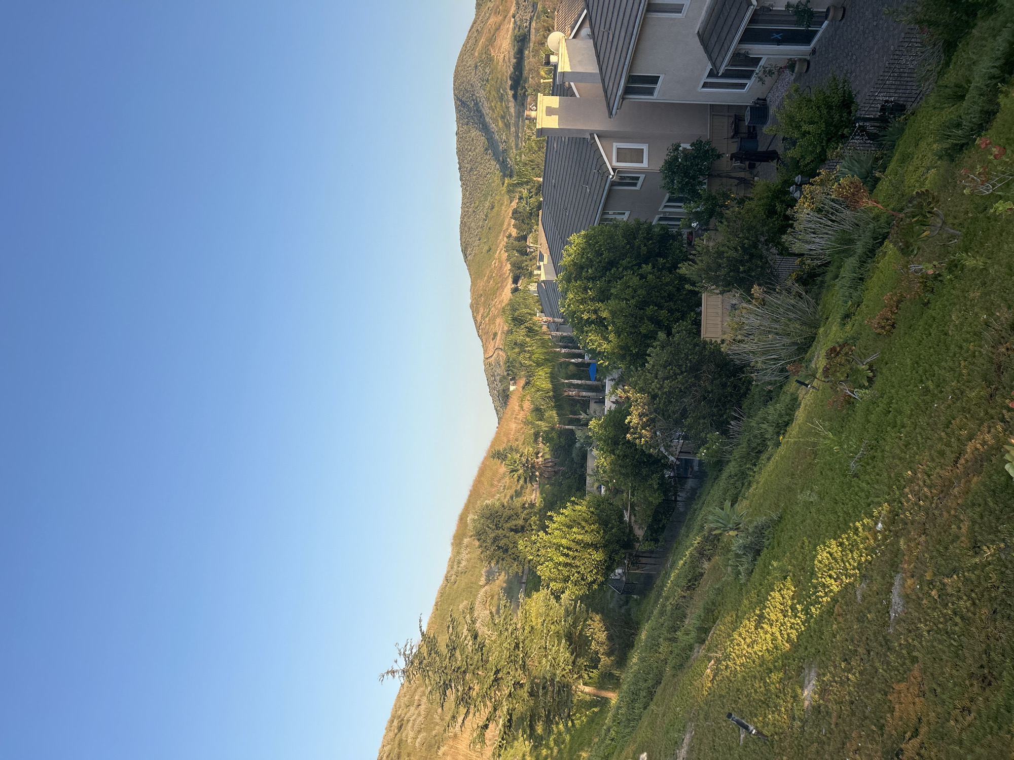 Early morning documentation of Oak Park residential and trail areas