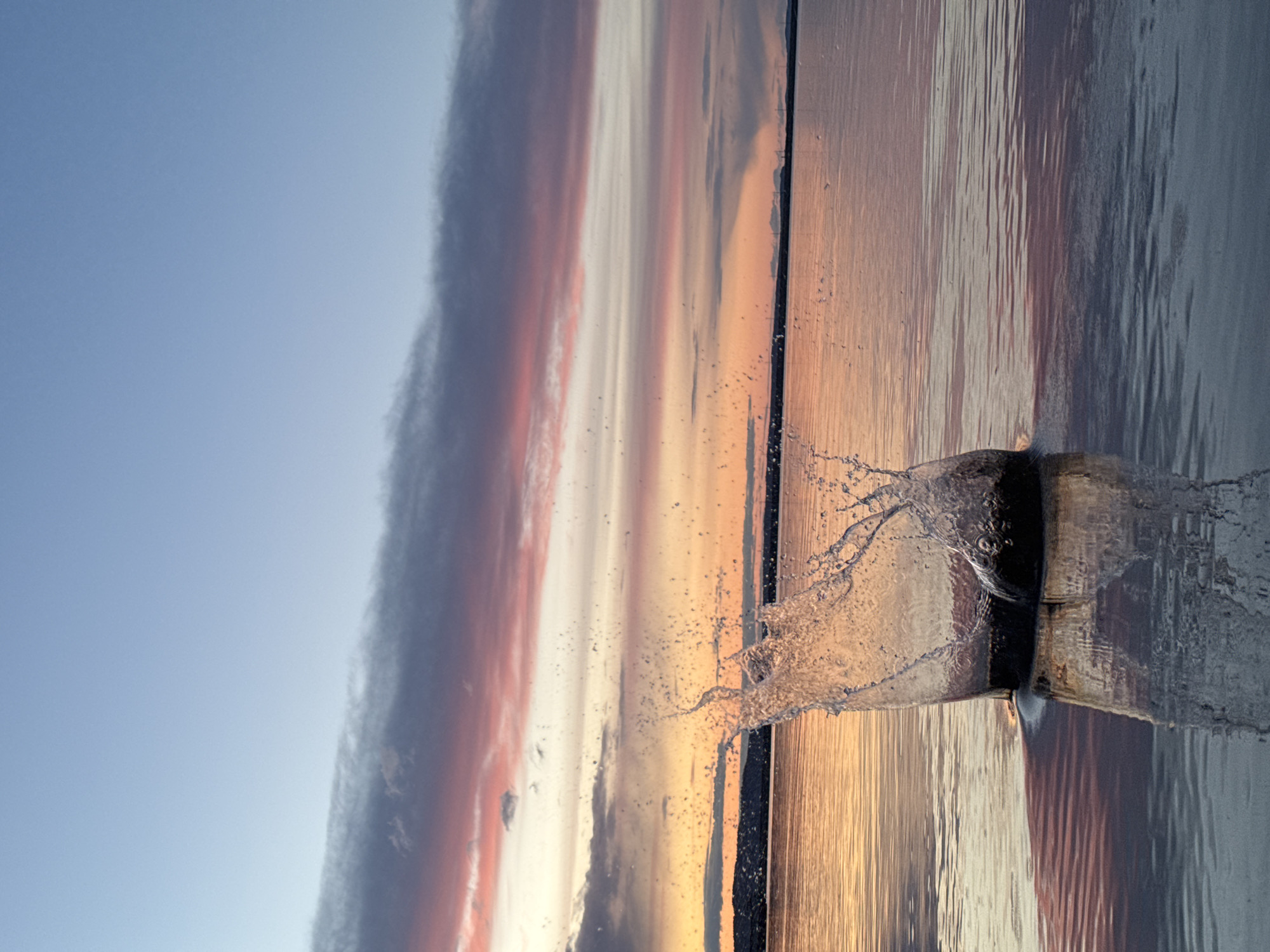 Witness captures sunset and architectural scenes in Chaikovsky, Russia
