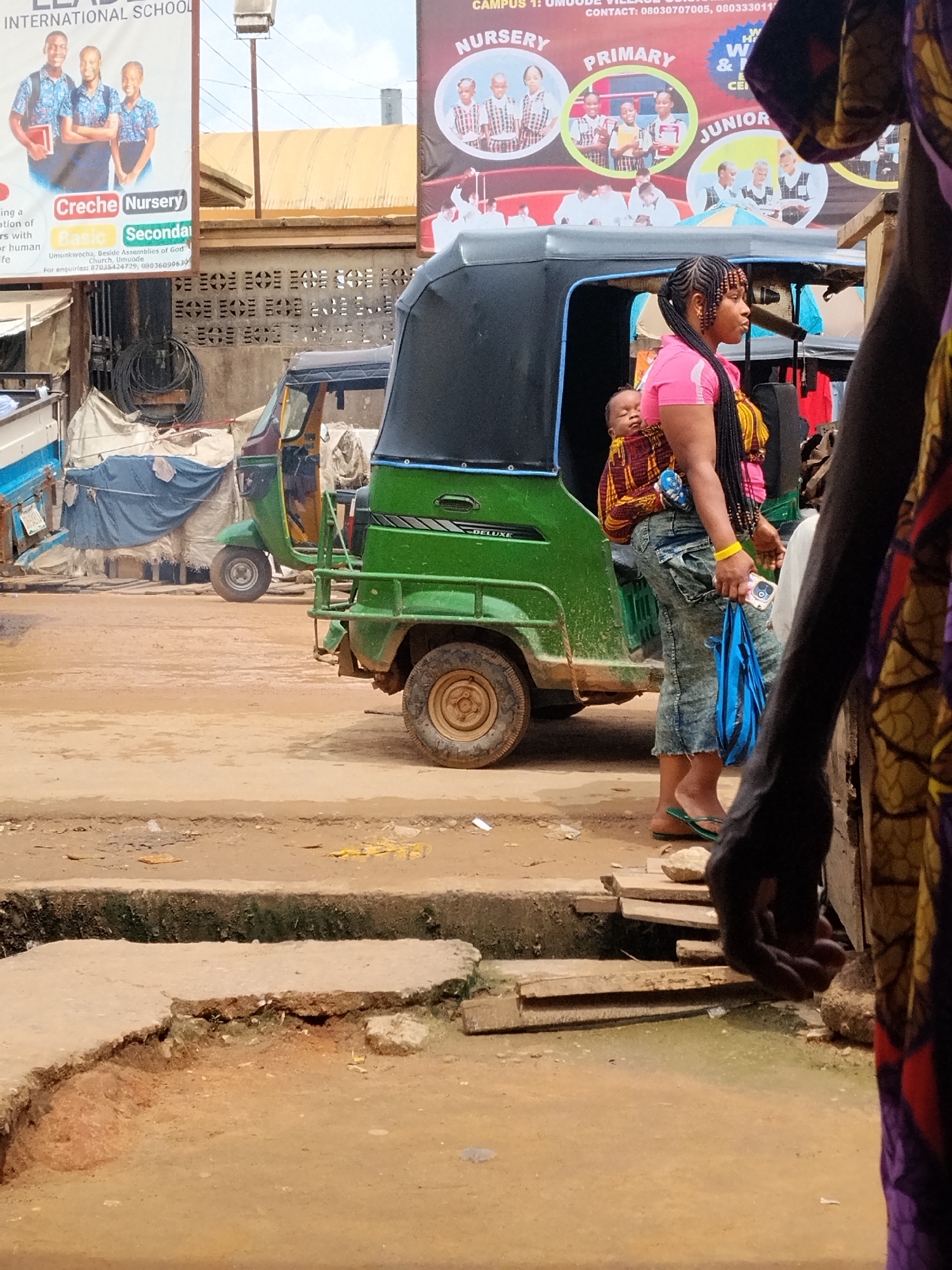 Daily street life documented in Umuode, Nigeria
