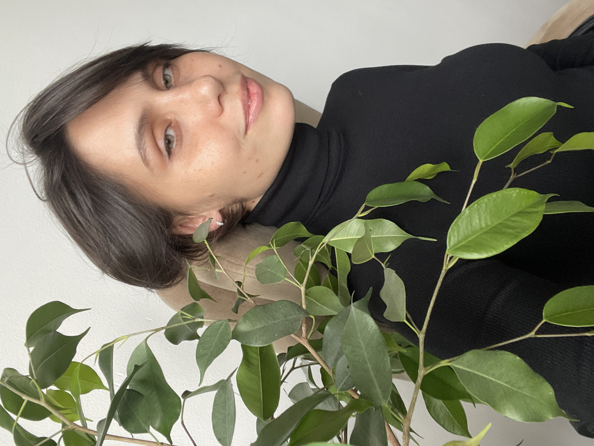 Portrait photograph taken of young woman in Izhevsk