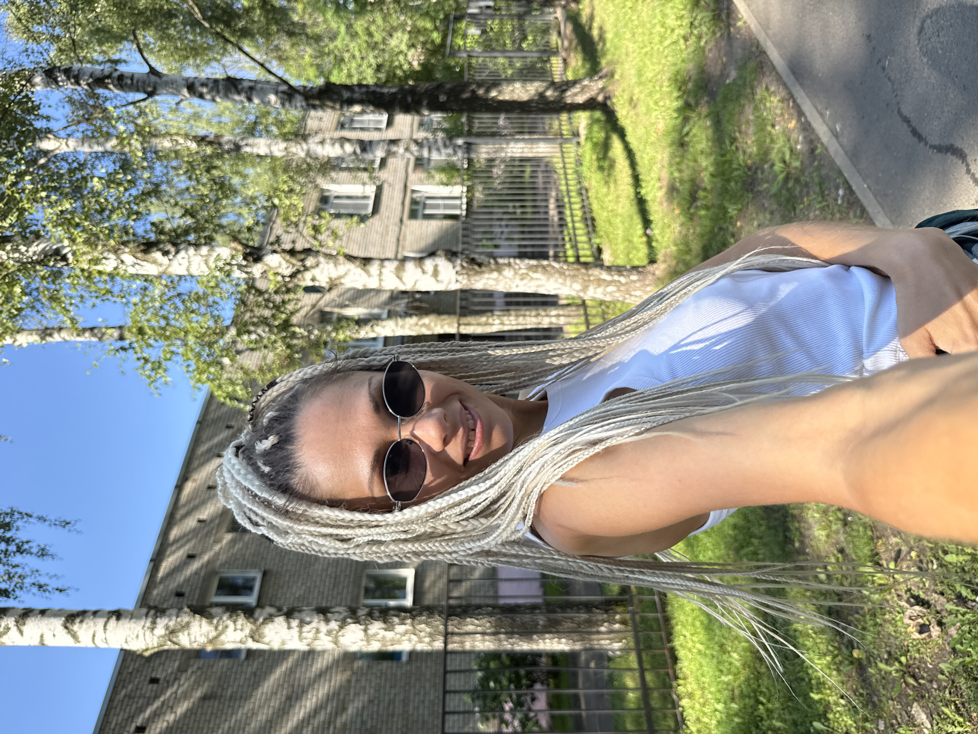 Morning walk and salon visit in Rusanovo with a toddler