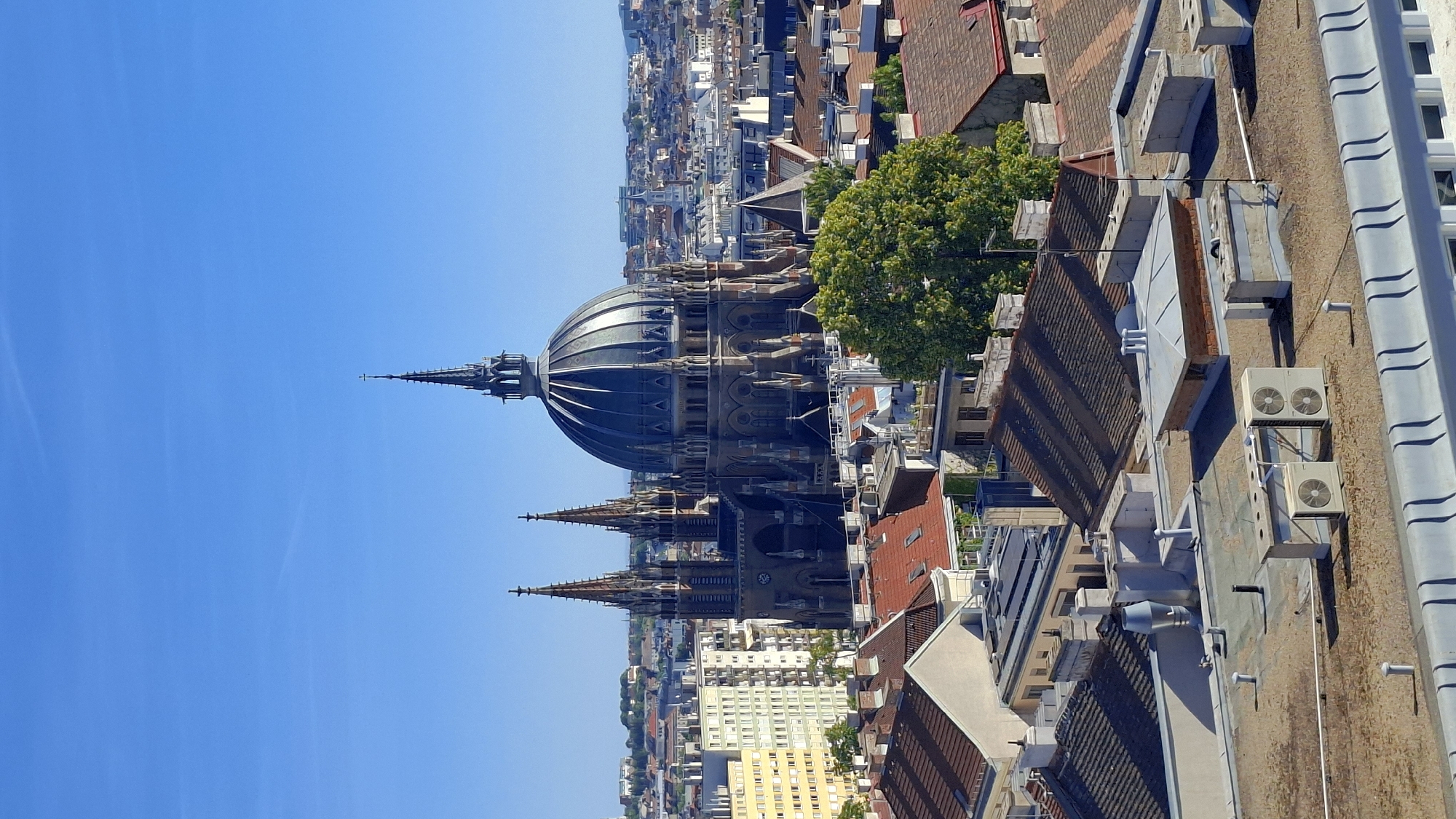 Vienna cityscape documented from multiple elevated viewpoints