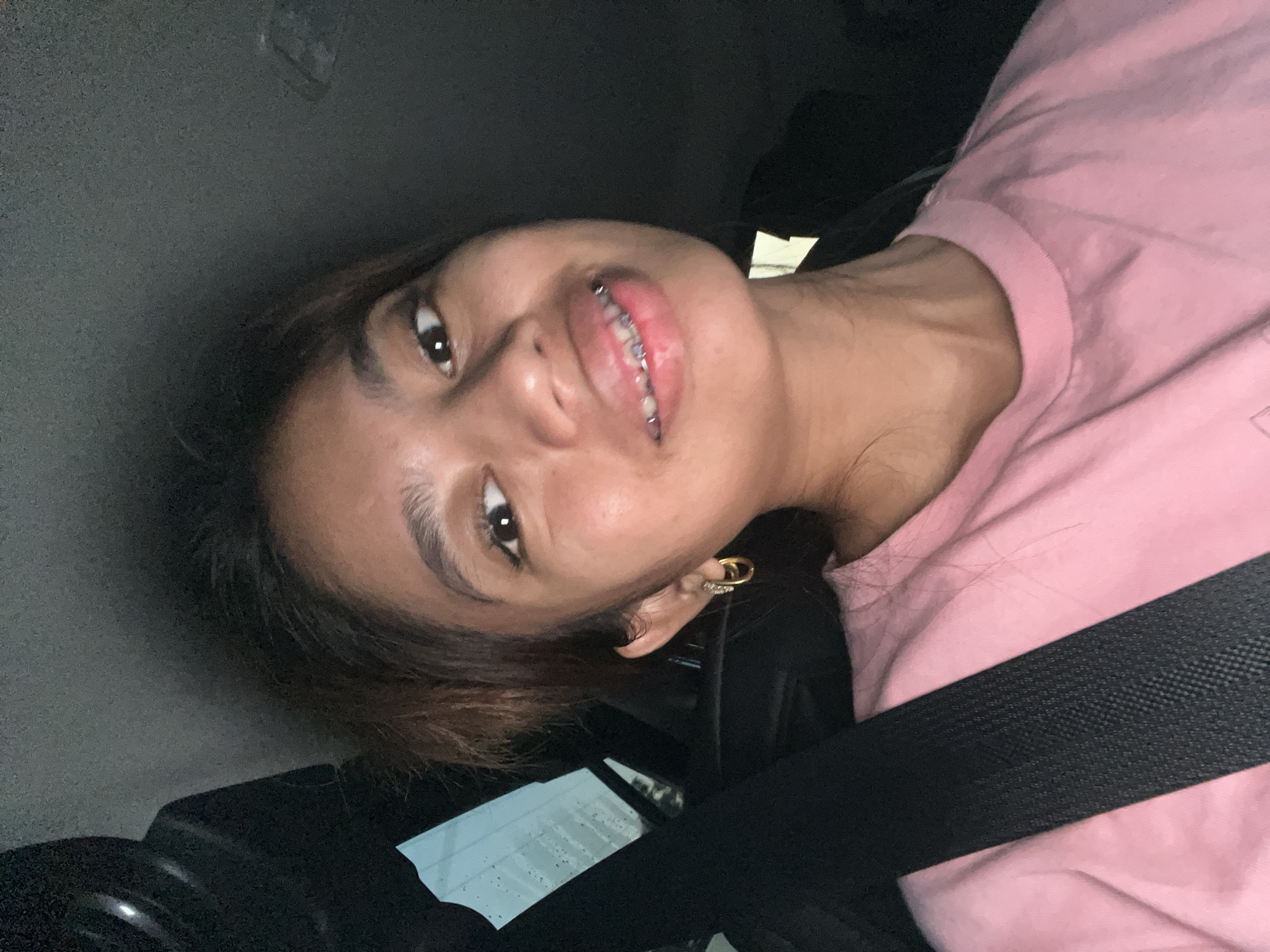 Evening car selfies and road views in Panabo City