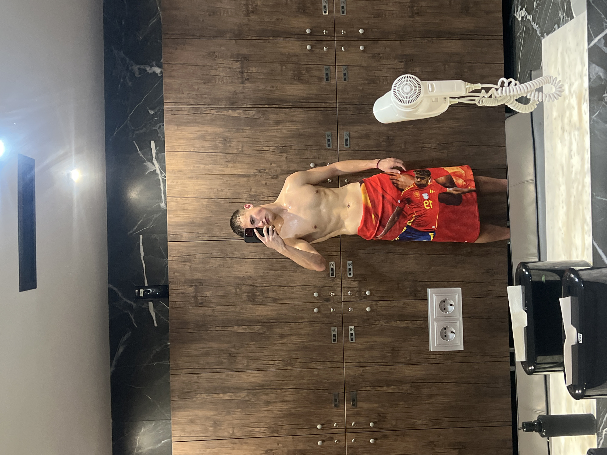 Person visits sauna facility in Botevgrad, Bulgaria