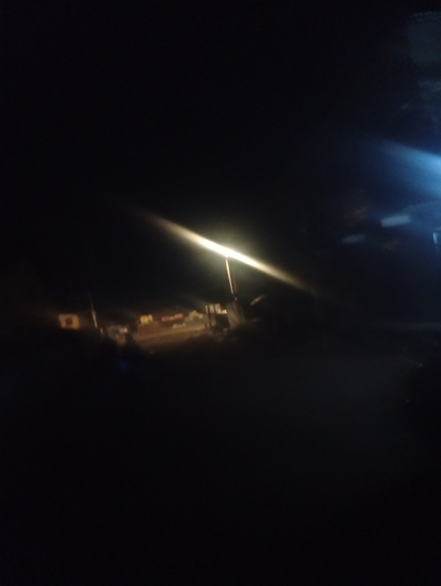 Night scenes and a street meal in Bukuru, Nigeria