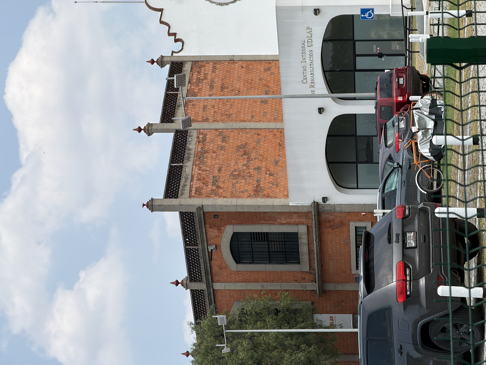 UDLAP Rehabilitation Center building documented in San Andrés Cholula
