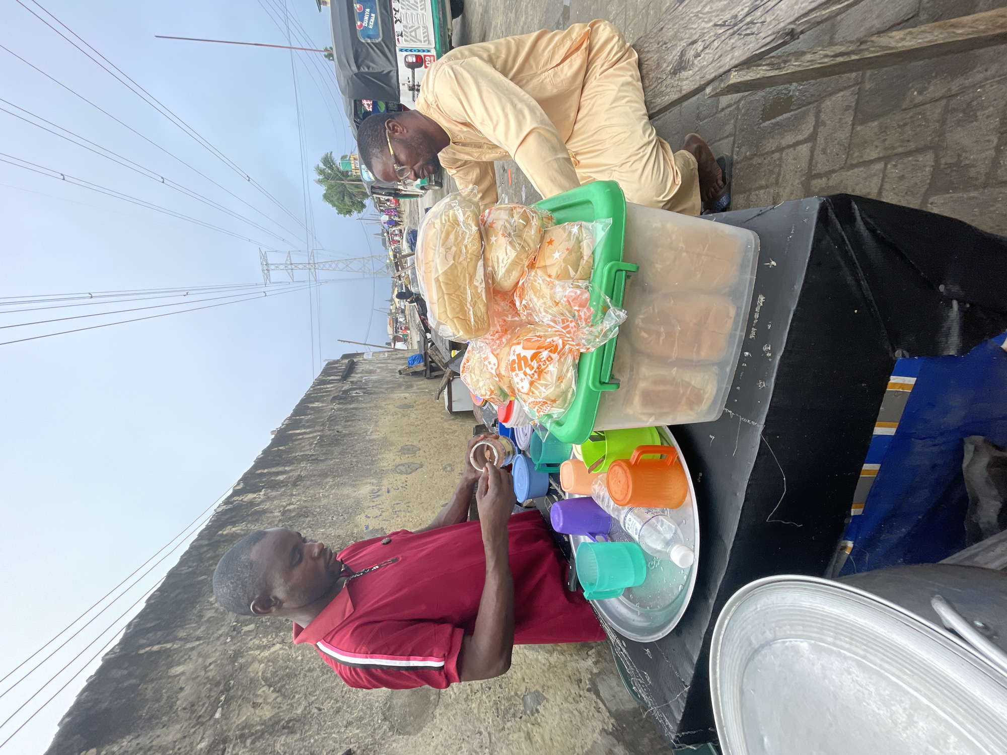 Morning street vendor activity observed across Ado, Nigeria
