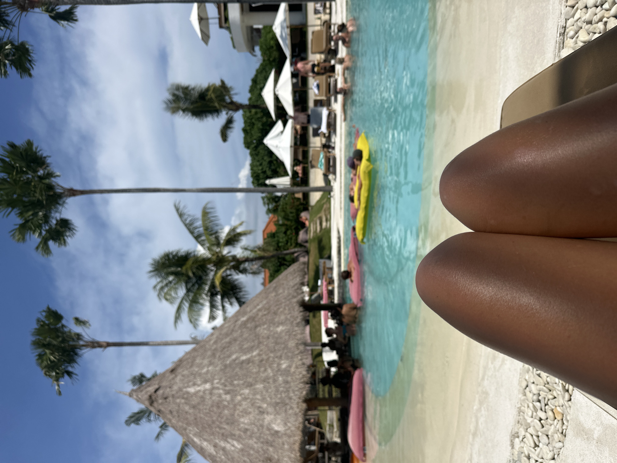 Resort leisure scenes and pet hamster captured in North Kuta