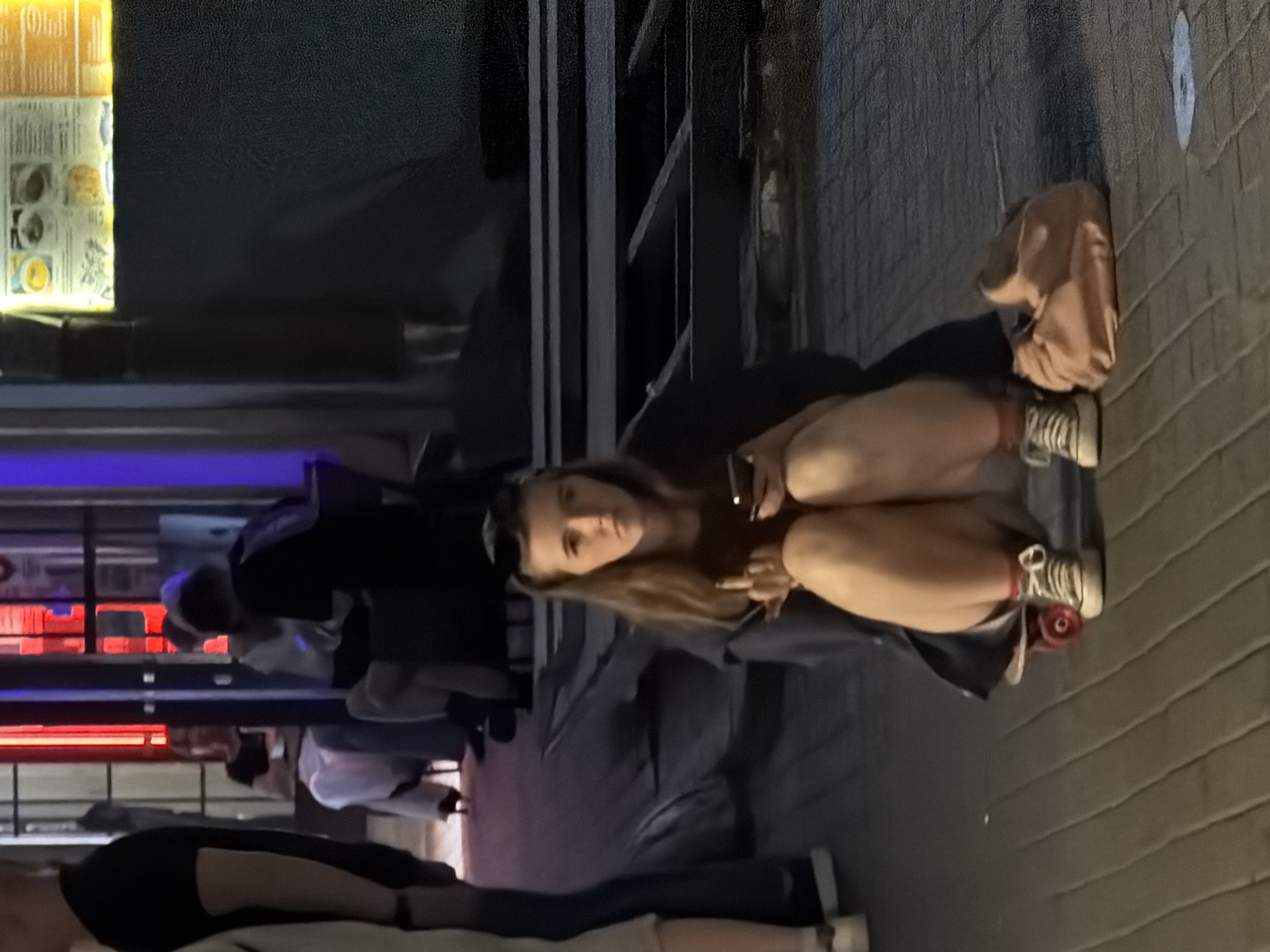 Evening street life captured in Moscow neighborhood scenes