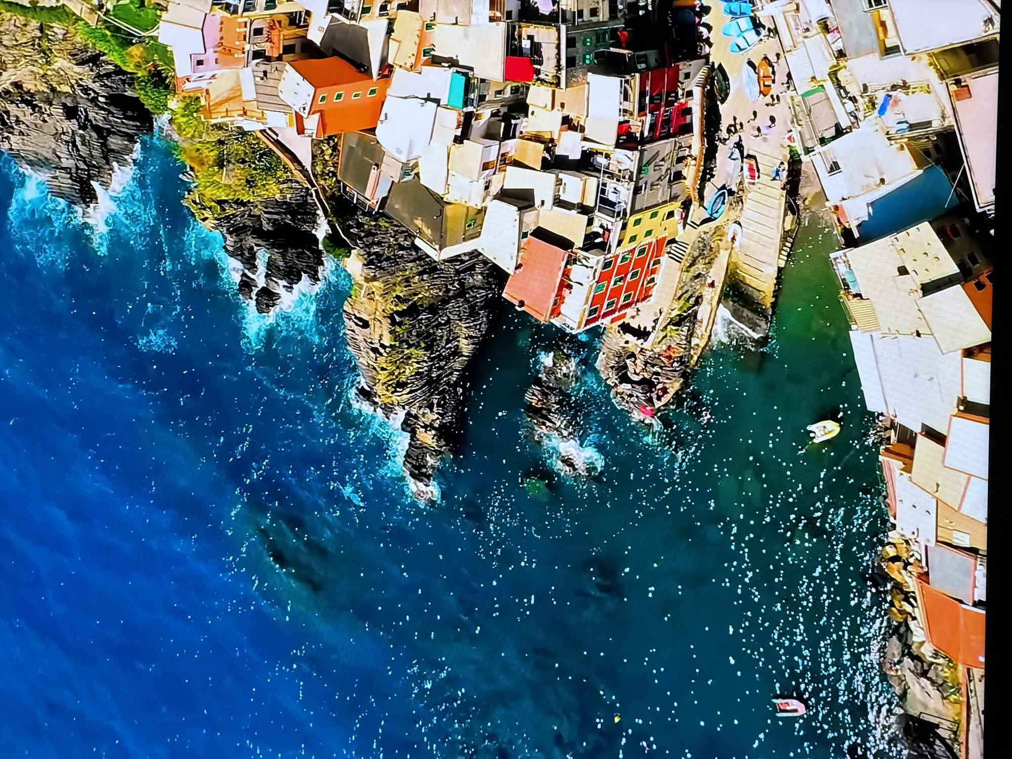 Coastal cliffs, stone churches, and green valleys — location data mismatched