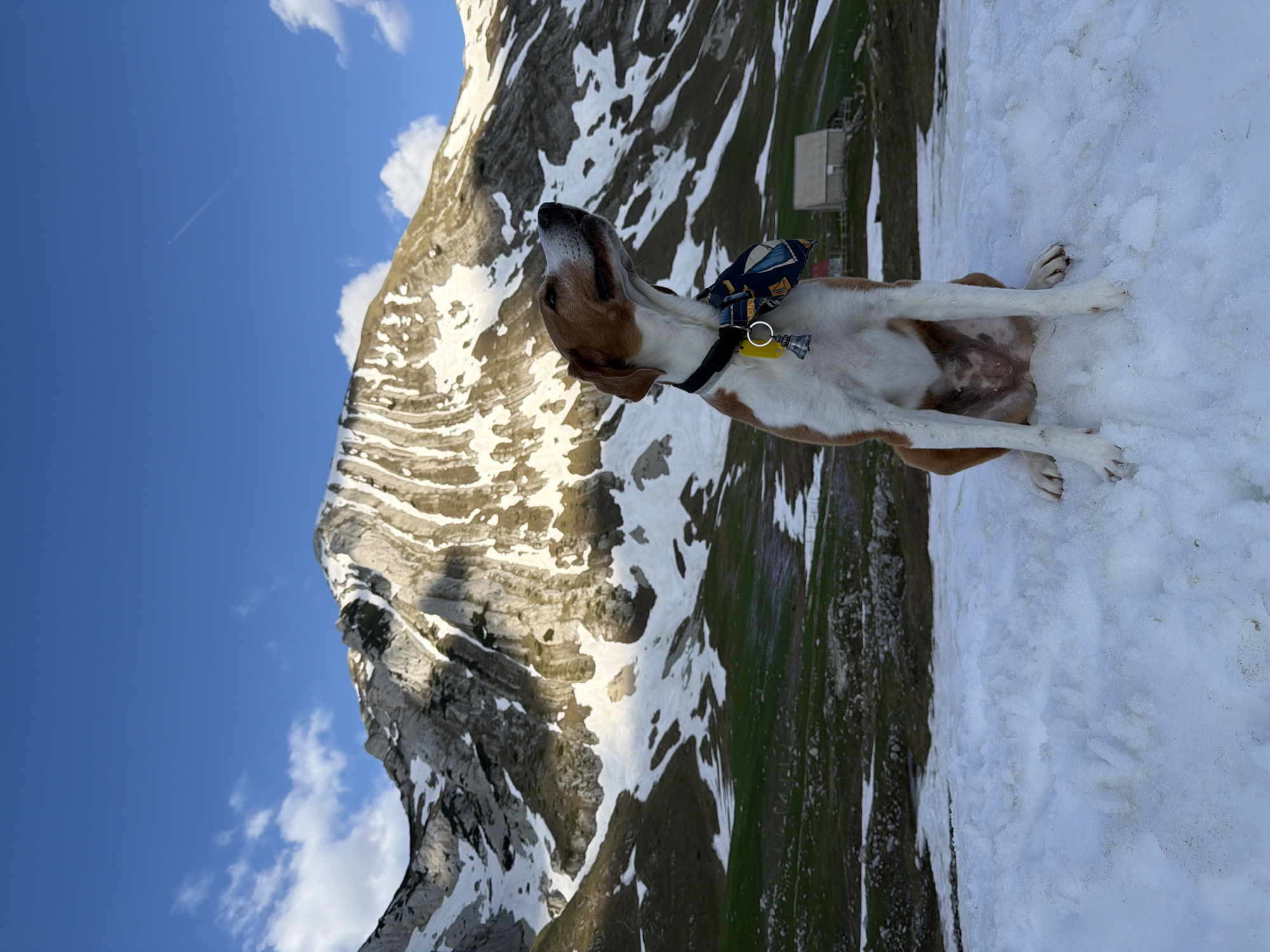 Spring mountain scenes captured in Montenegro's snowy highlands