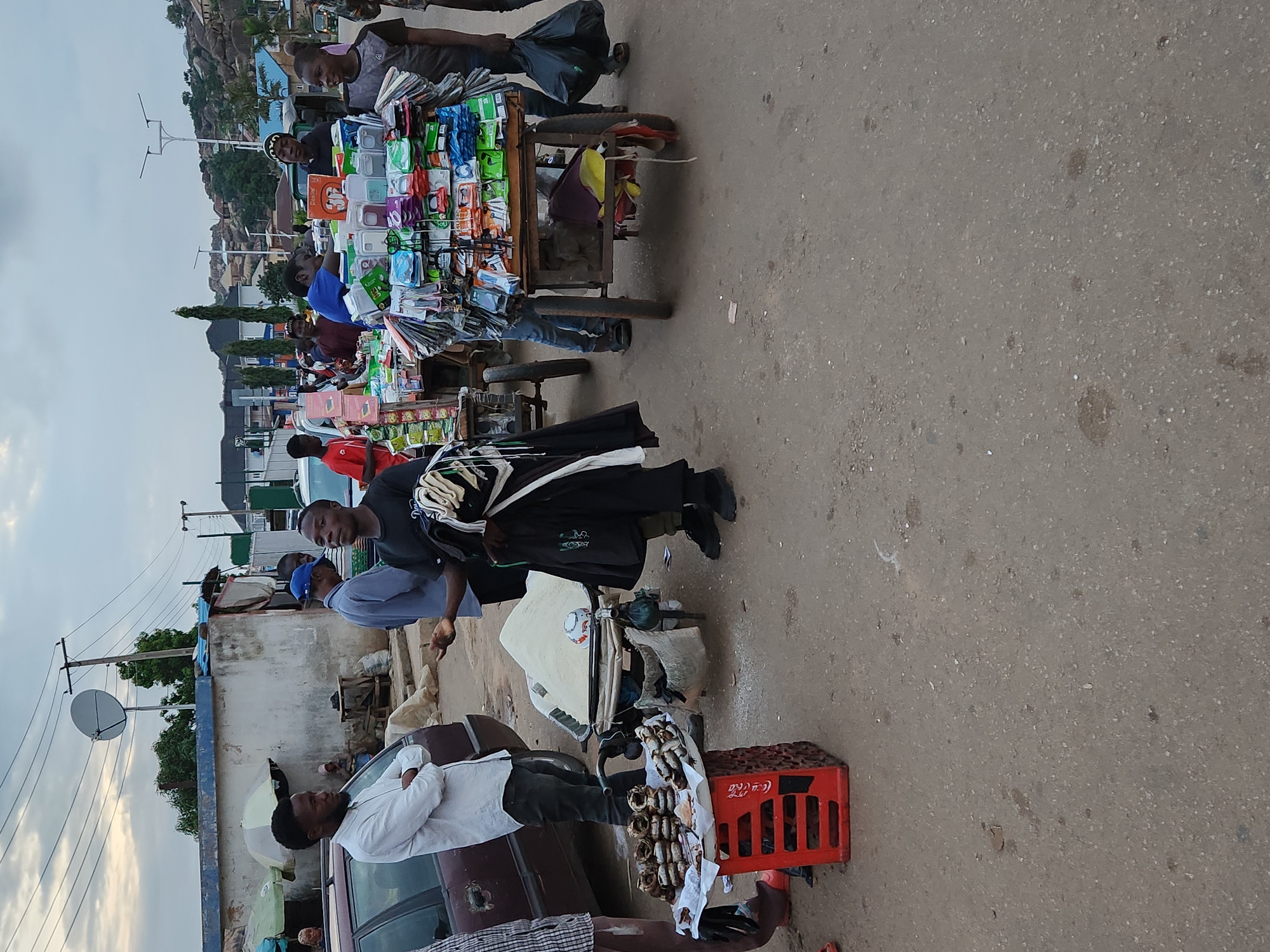 Street market activity across Kabong and Jos, Nigeria