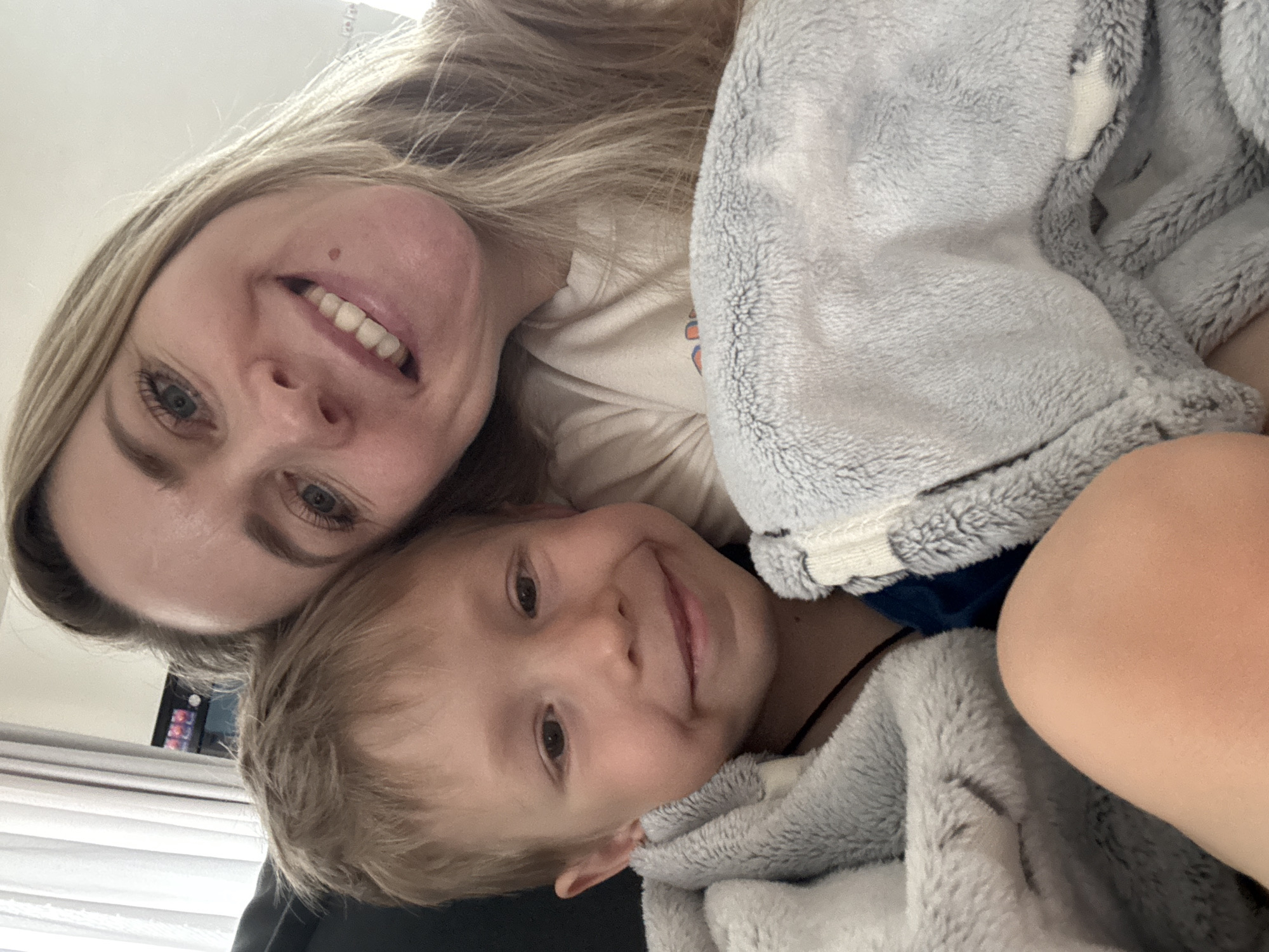 Family moments documented in Chaikovsky during quiet morning hours
