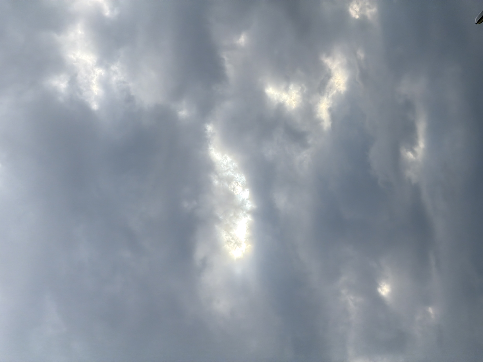 Dramatic sky formations observed over Rossiyskiy, Russia