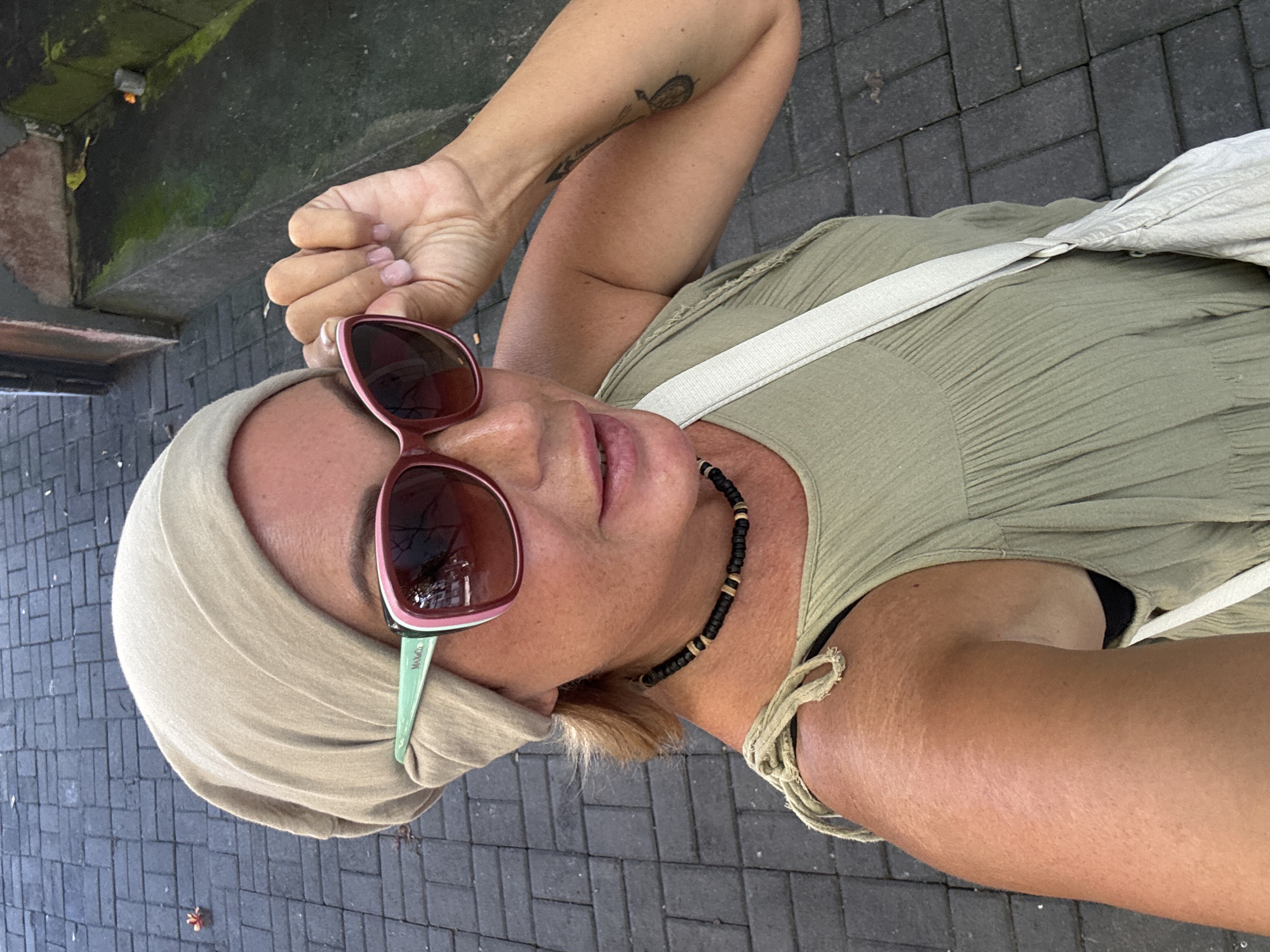 Morning street scenes and portrait moments captured in Kuta