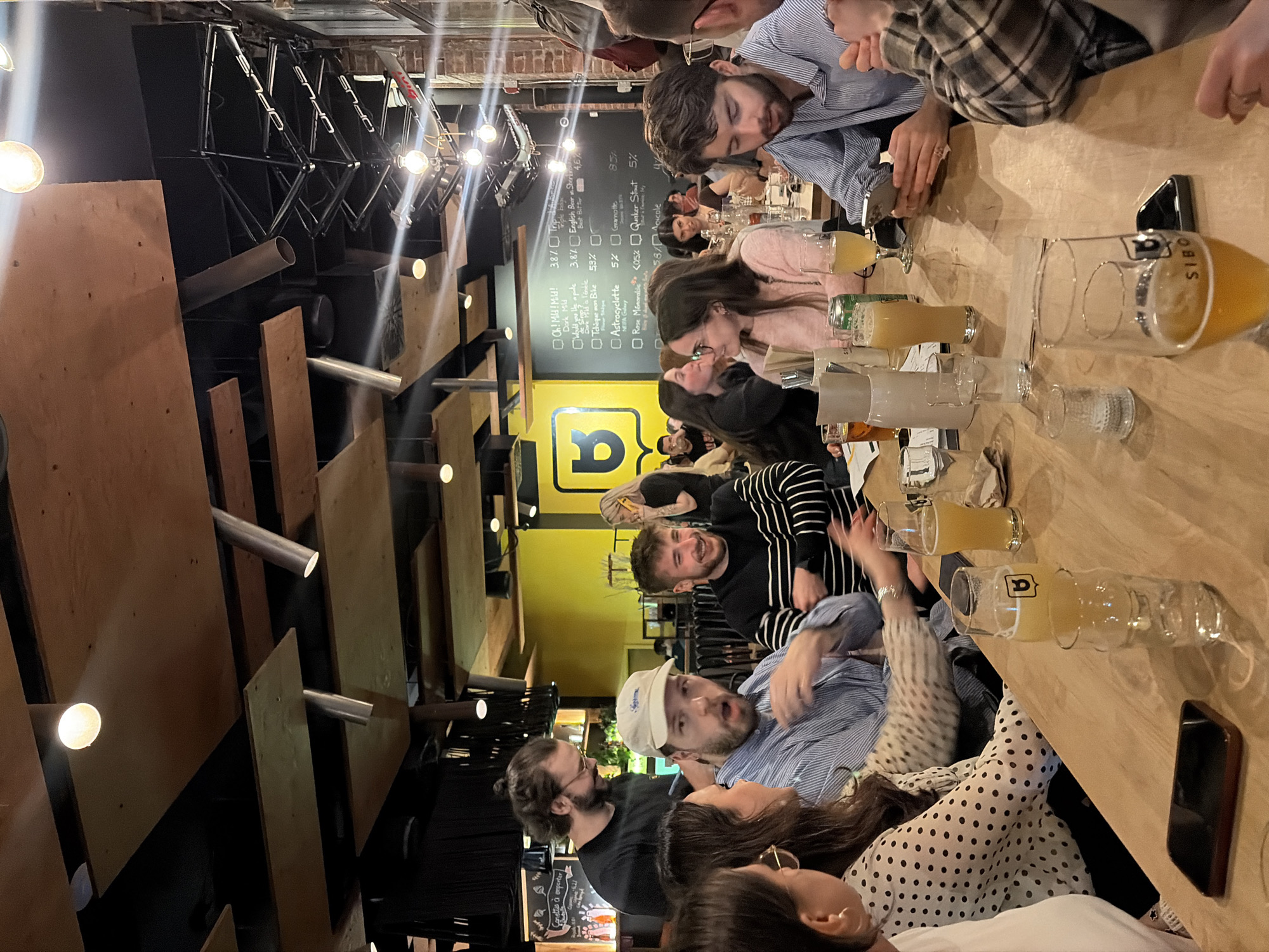 Late-night social gathering observed at Montreal industrial venue