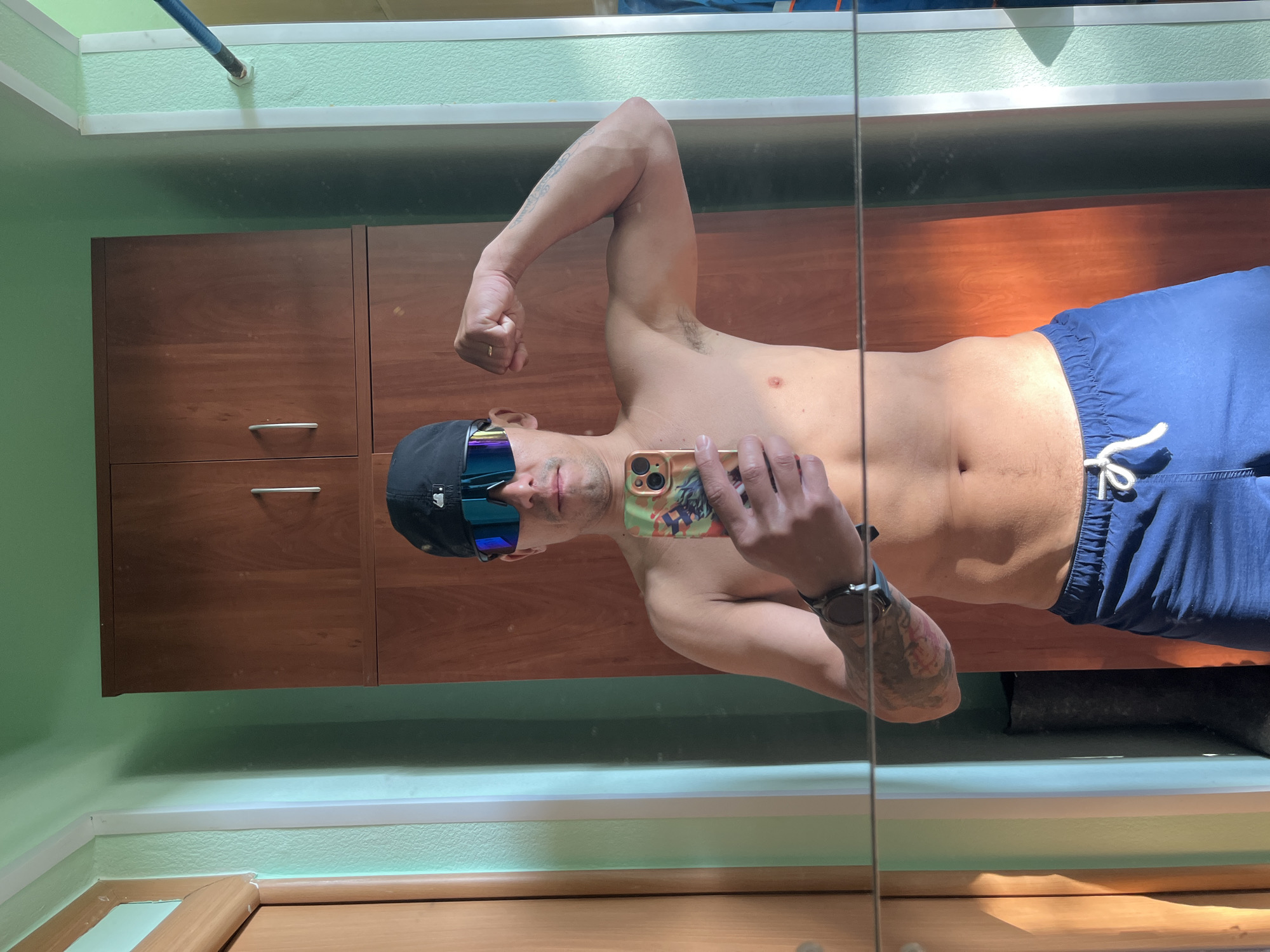 Personal moments documented in early morning Chaikovsky session