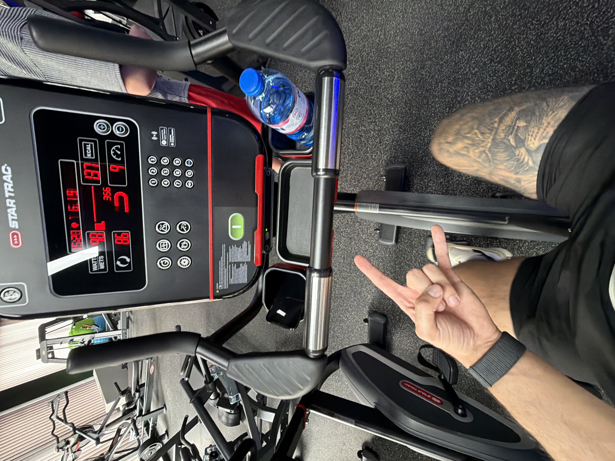 Sofia residents document gym workout and car interior moments