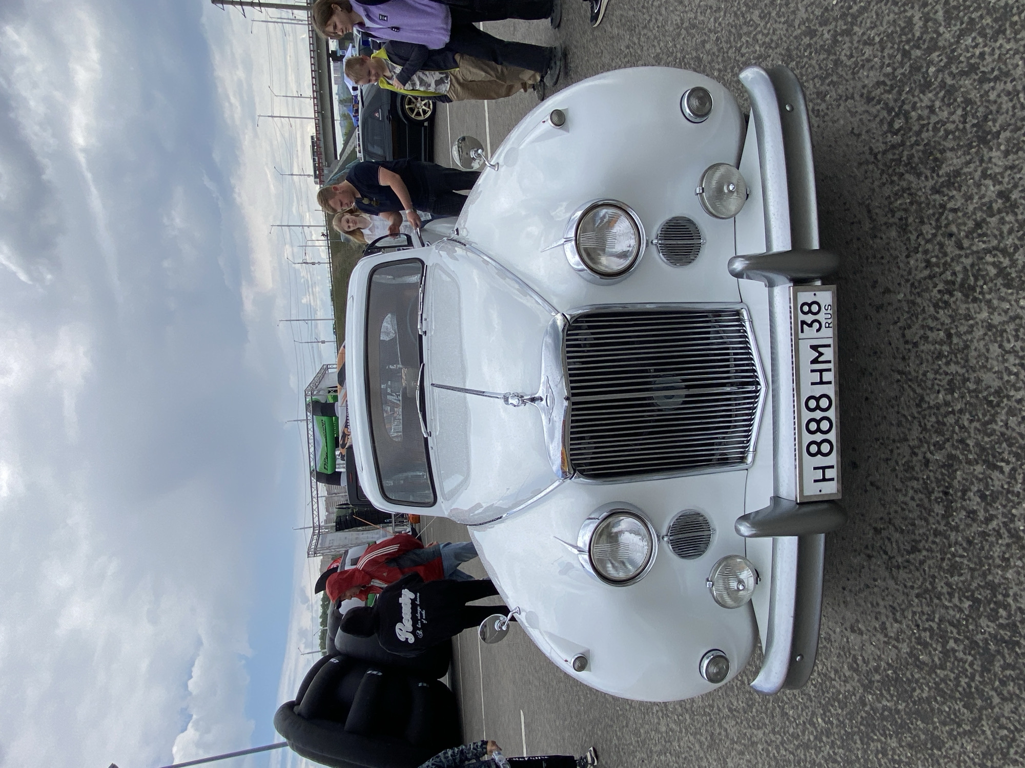 Car show and motorsport festival at Irkutsk's Irko Mall