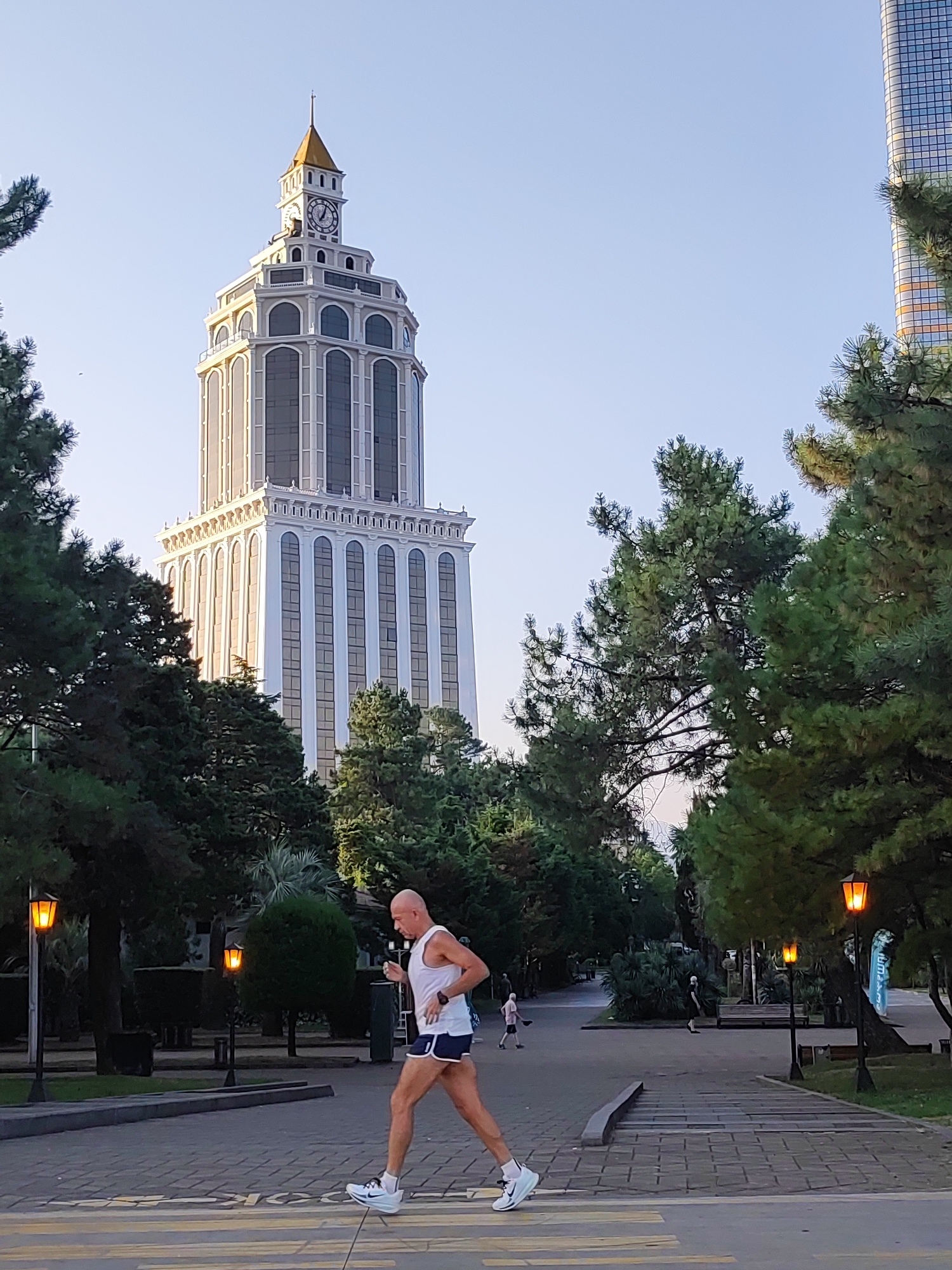 Morning stroll along Batumi's beach, boardwalk, and city parks