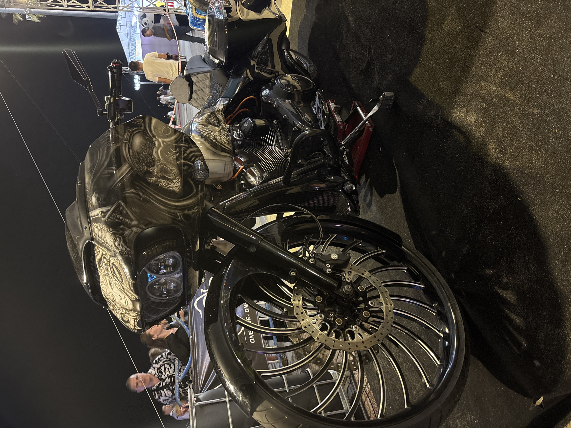 Custom motorcycle exhibition showcases elaborate bikes in Nha Trang