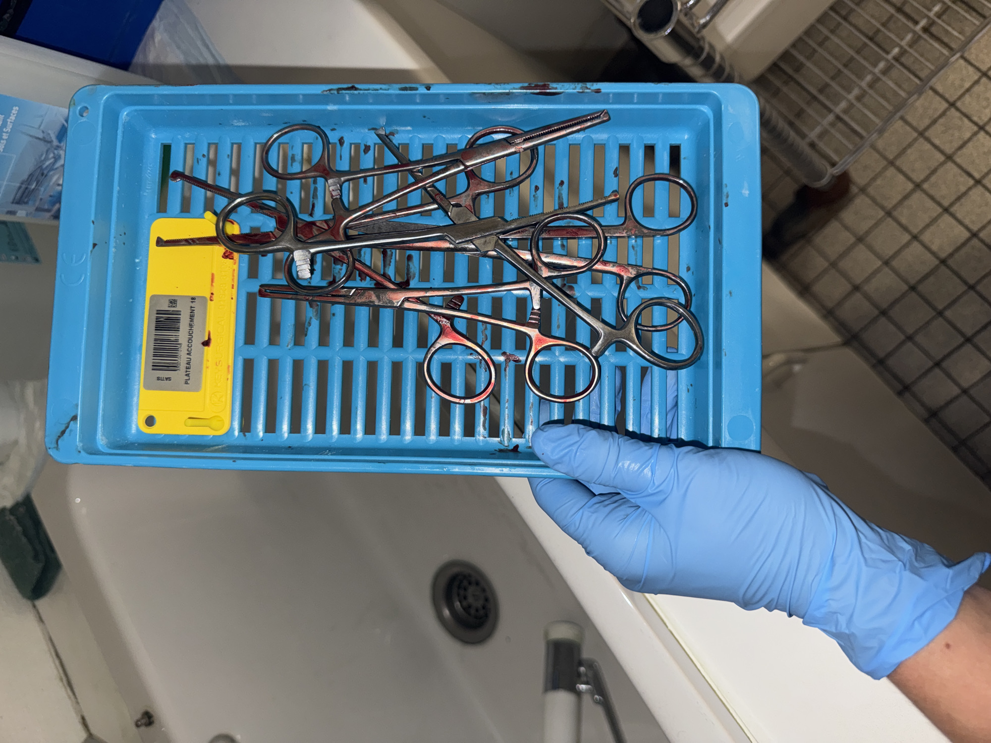 Evening medical procedures documented at Tourcoing healthcare facility