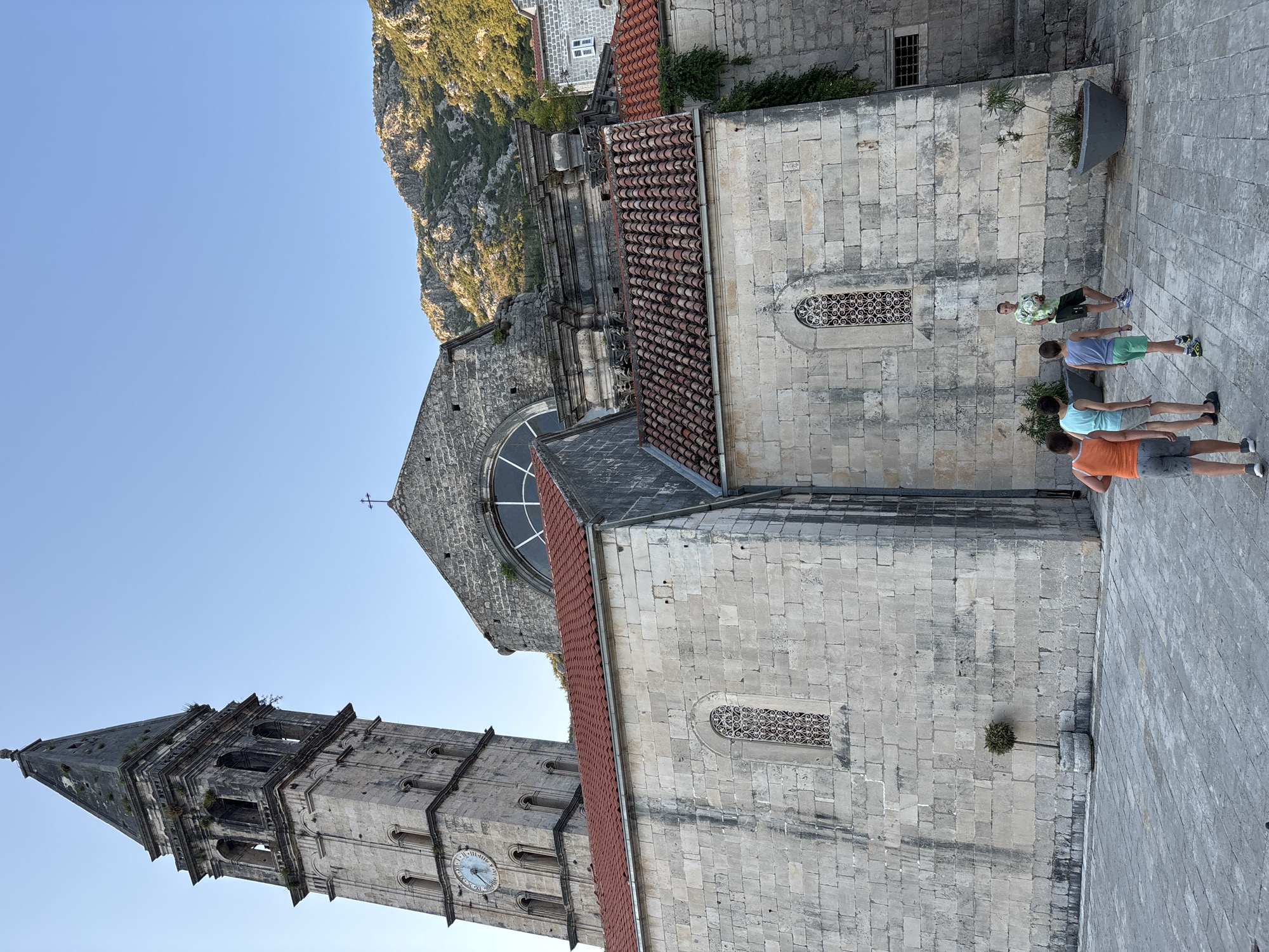 Around St. Nicholas Church in Perast, Montenegro