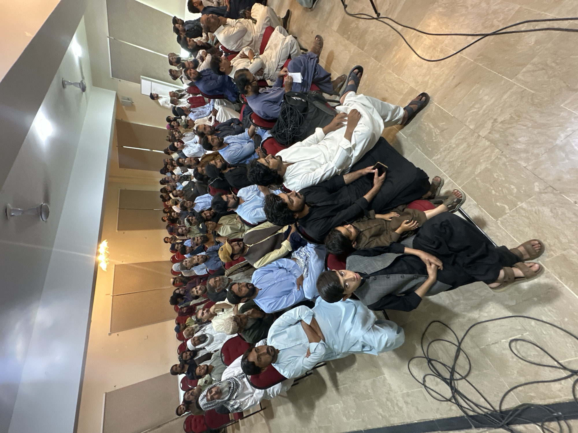 Press conference held at Quetta Press Club with traditional elders