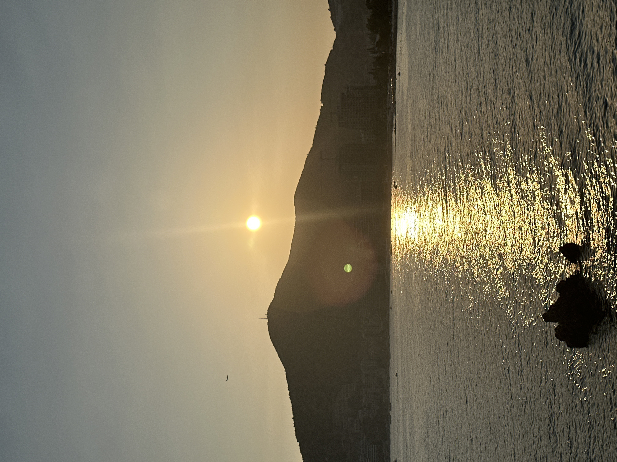 Golden hour along Budva's Adriatic waterfront