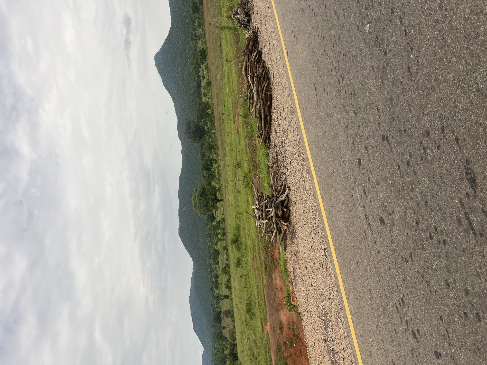 Road survey along a SUKUK infrastructure route in Minda, Nigeria