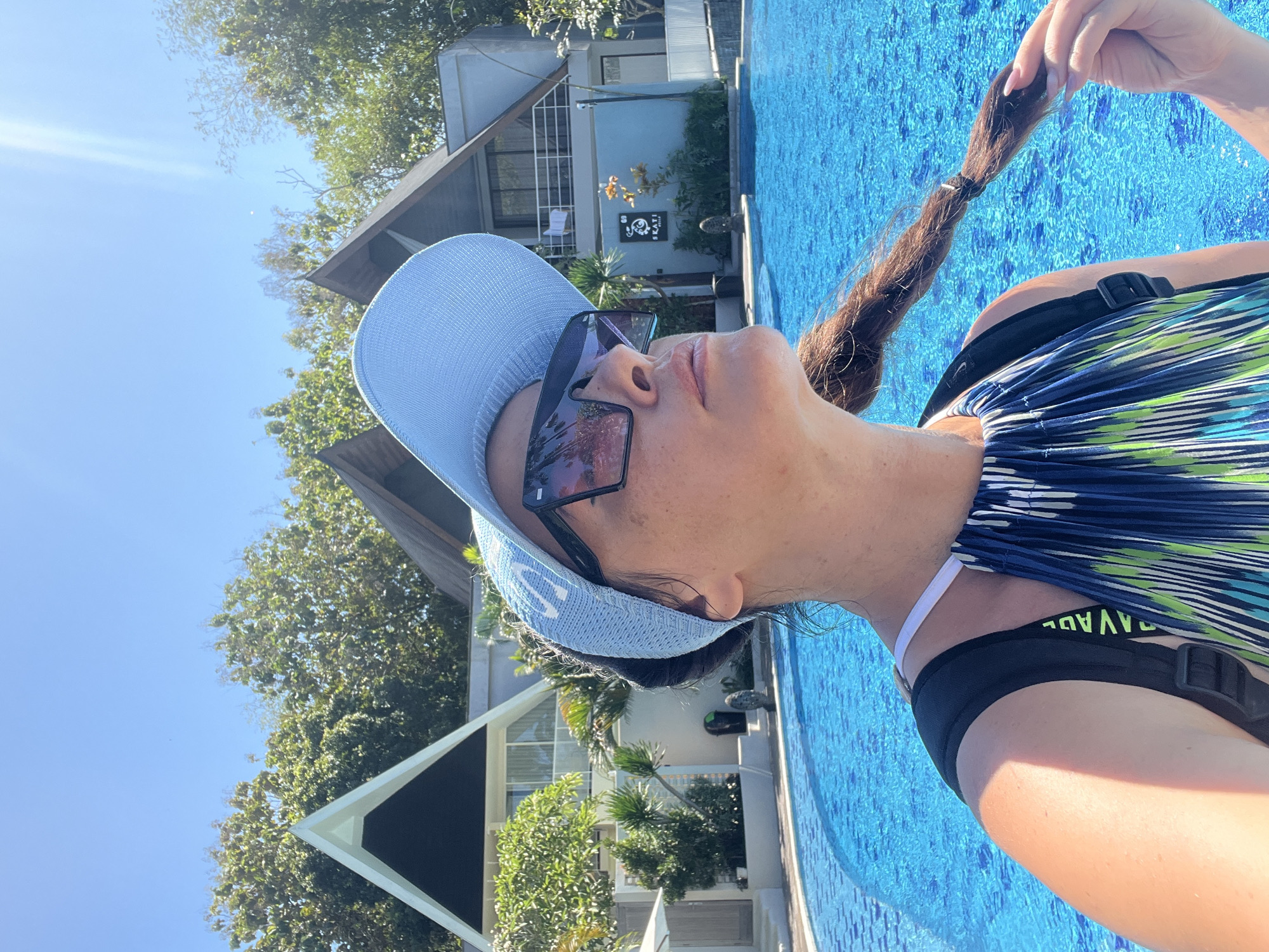 Resort morning in Kuta Selatan, Bali pools and murals