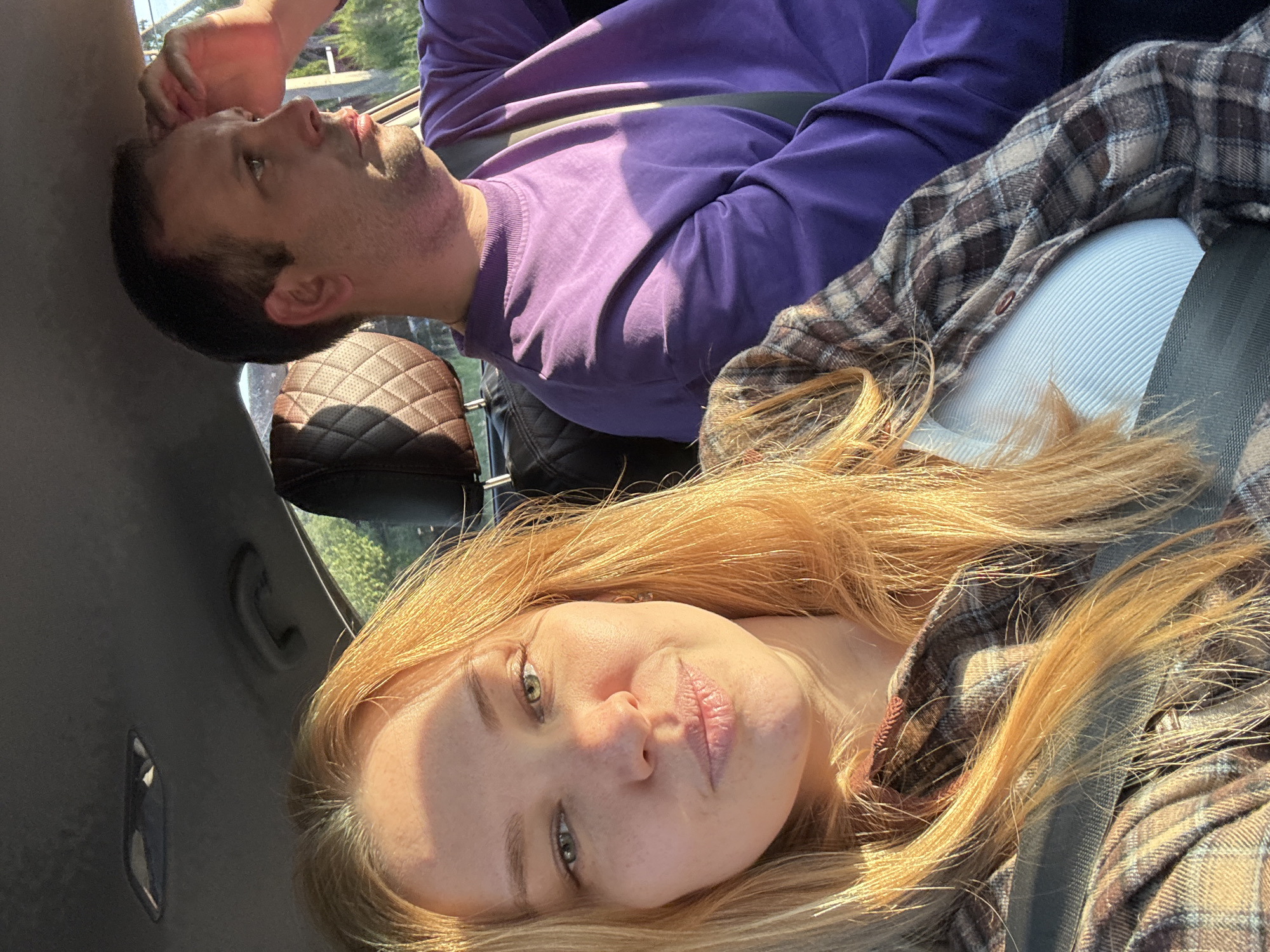 Afternoon drive documented through Медягино village, Russia