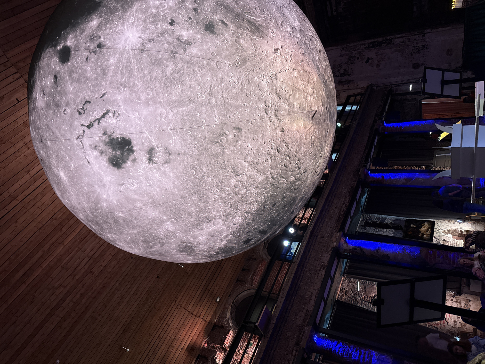 Exploring an immersive art installation in Saint Petersburg