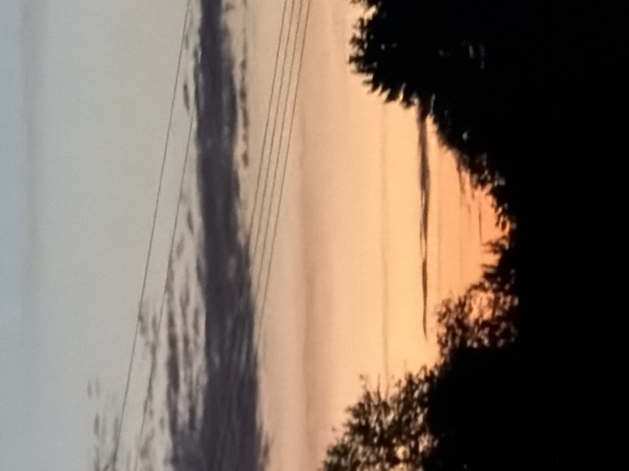 Twilight gradient over Leudelange, Luxembourg
