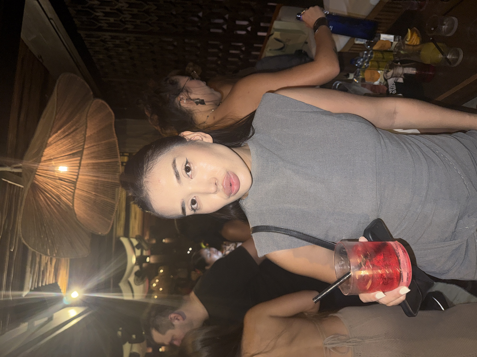 Young adults socialize at North Kuta nightlife venues