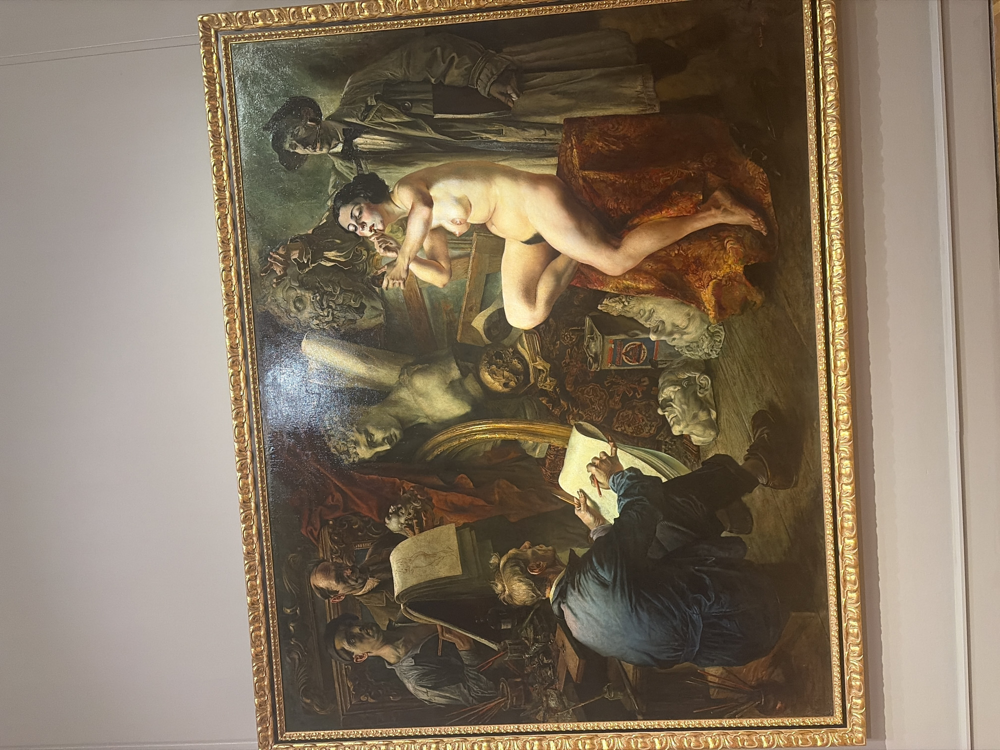 Soviet and Russian art on display across a Moscow gallery