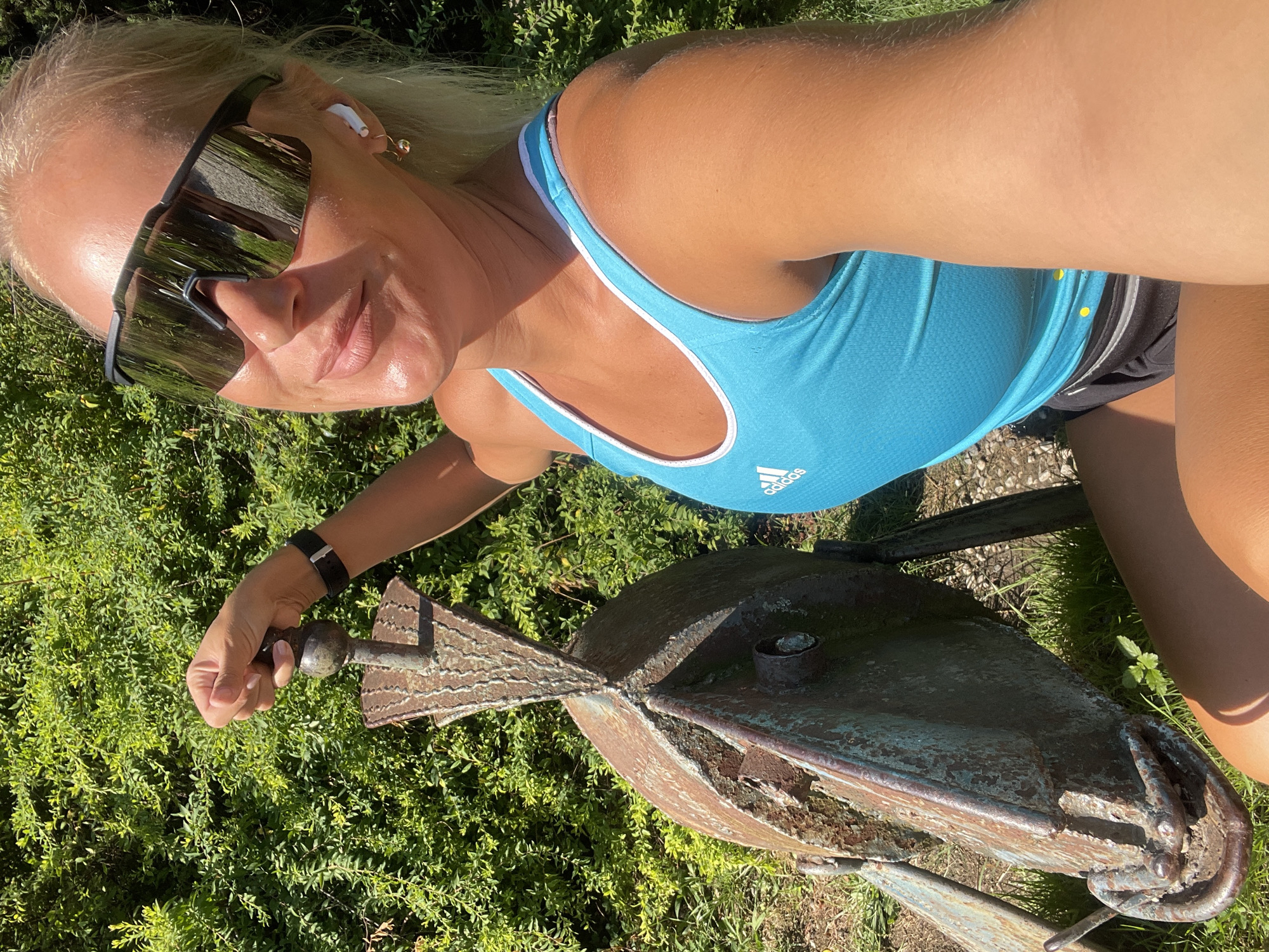 Morning workout and port sightseeing in sunny Sochi