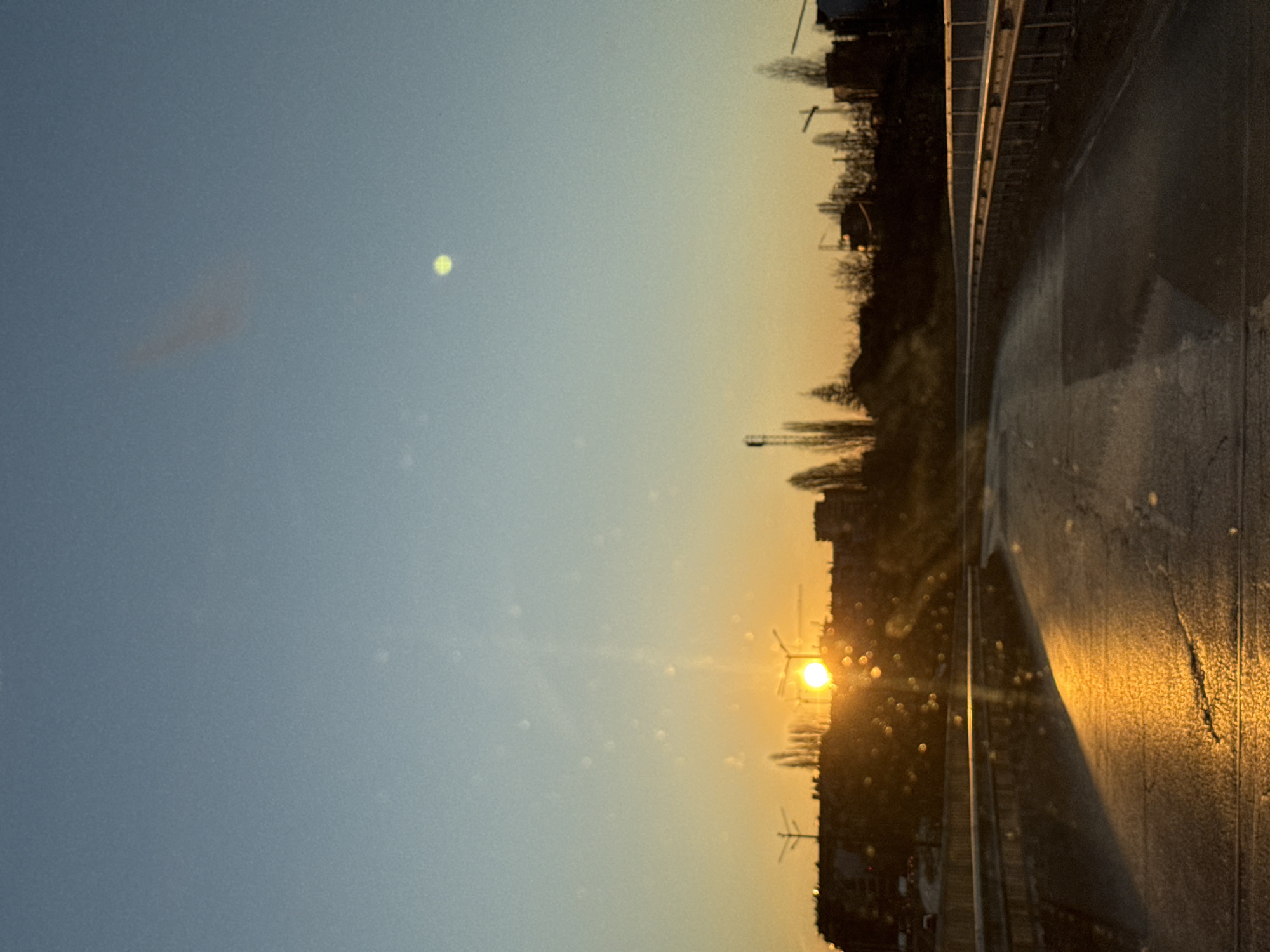 Witness captures sunset moments across Sofia cityscape