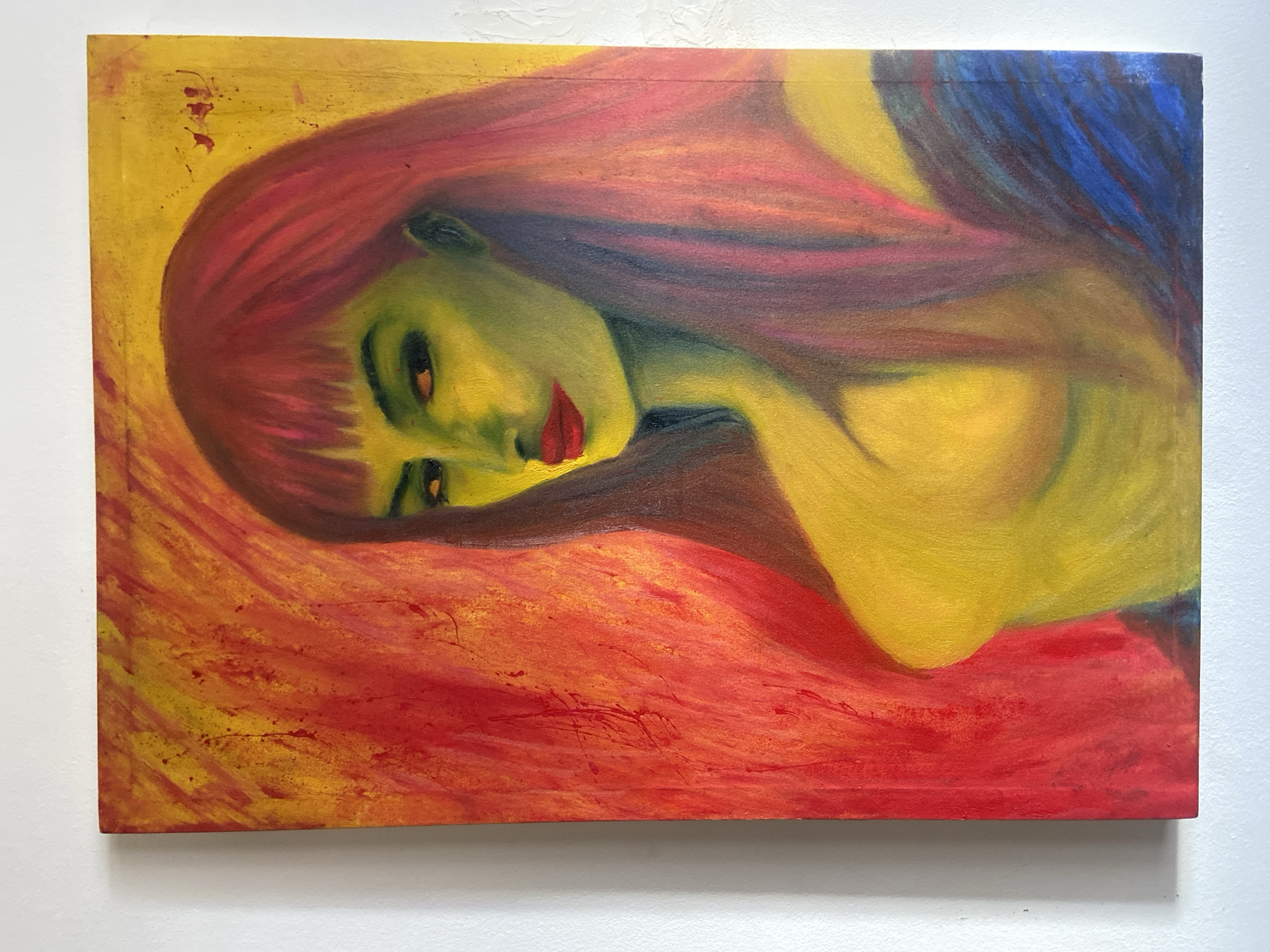 Female portrait artworks documented in Buenos Aires gallery district