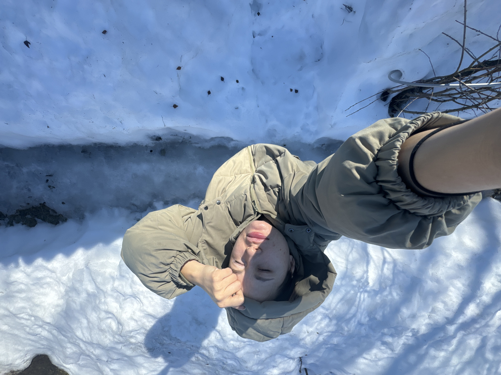 Winter outdoor photography session in Красный Маяк, Russia