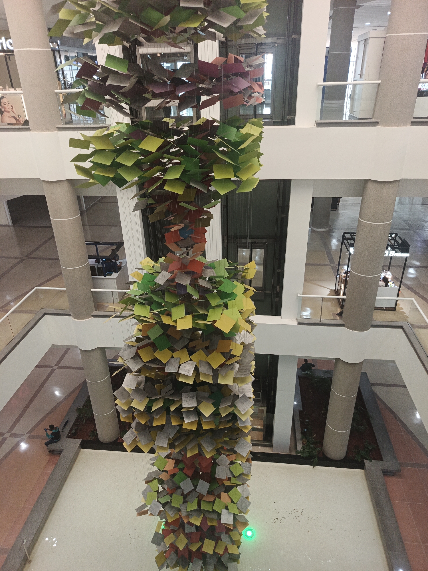 Abstract Art Installation Spotted in Venezuelan Shopping Mall