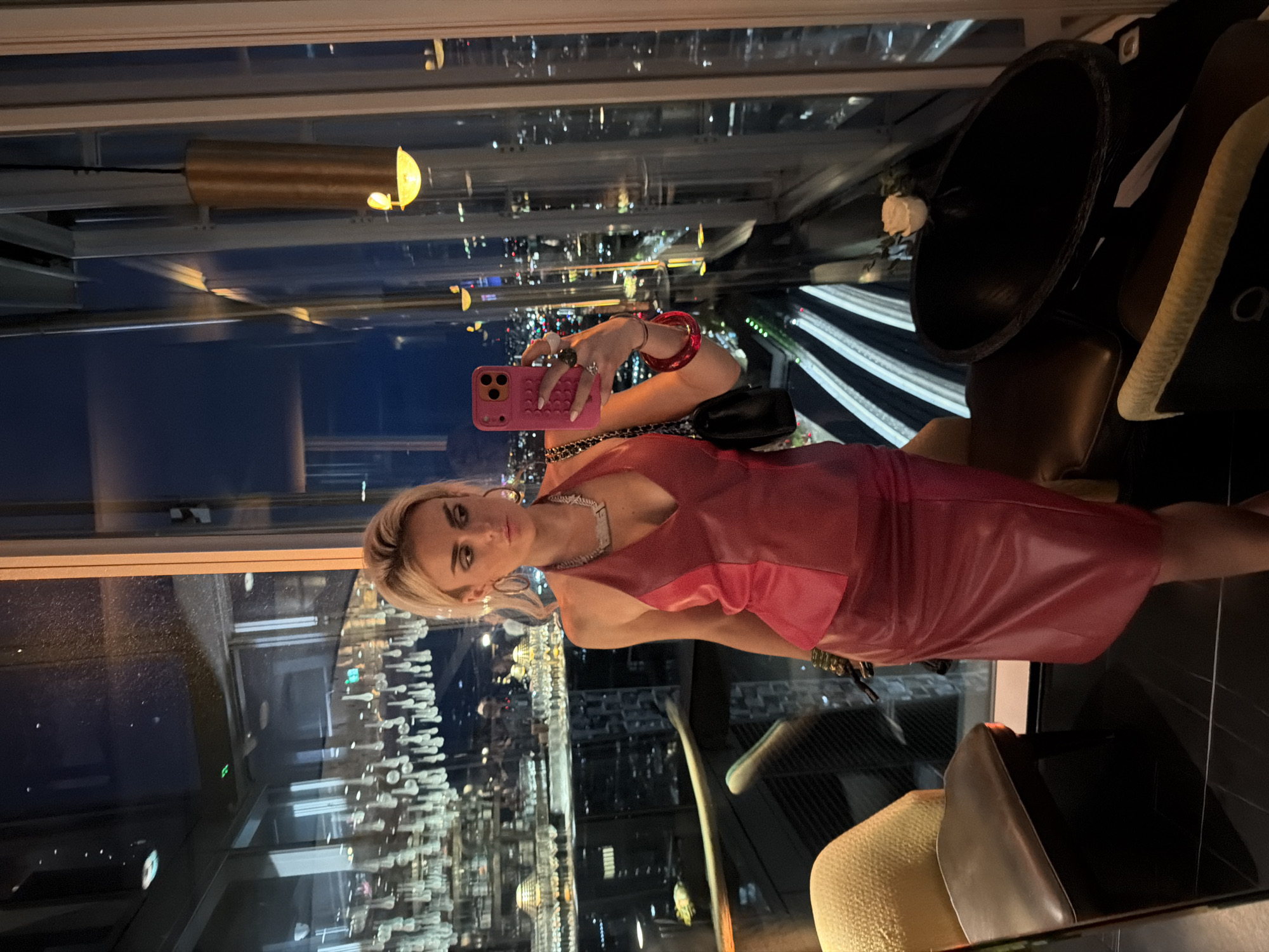 Red carpet night out at a high-rise London venue