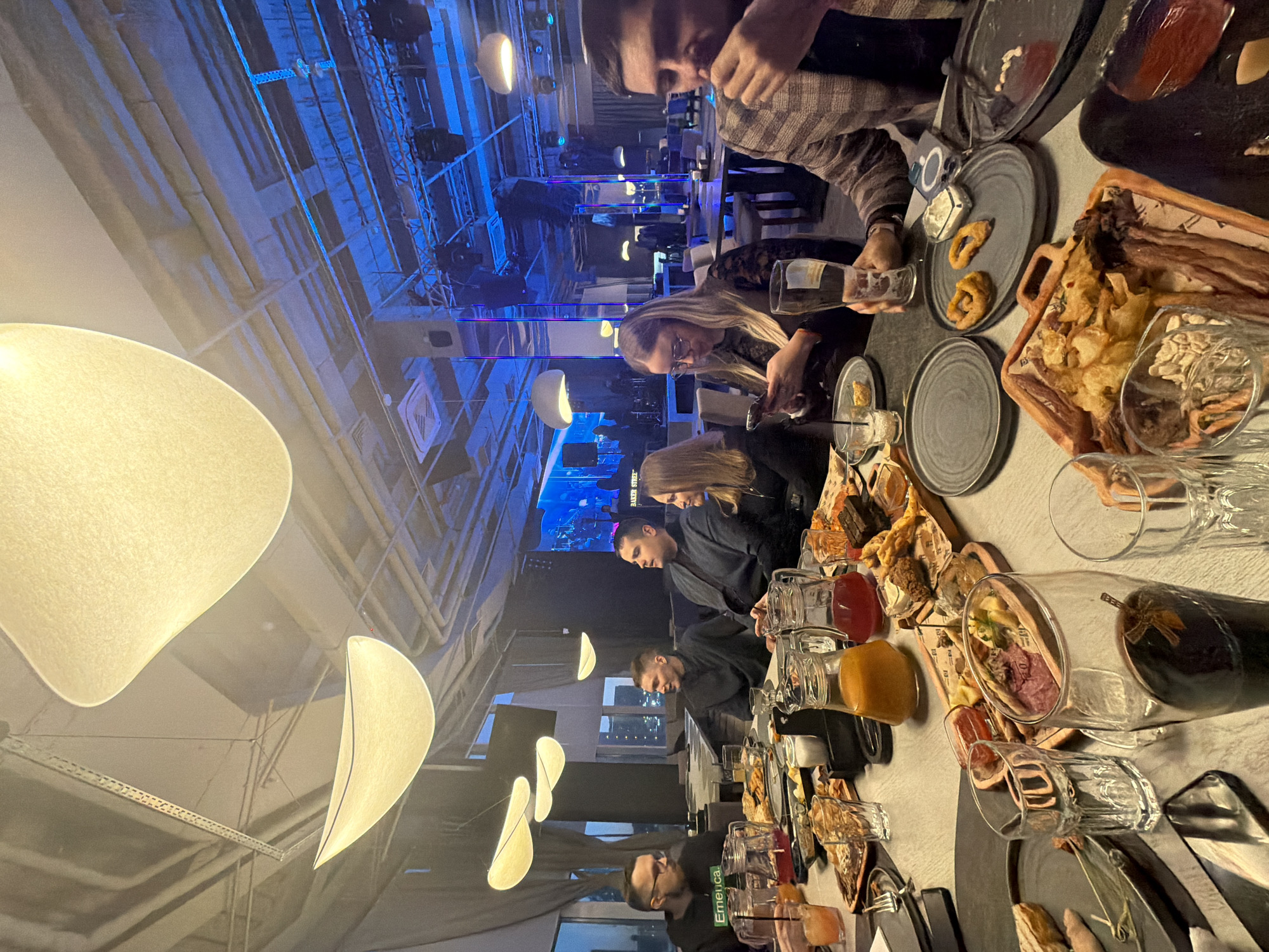 Social gathering documented at Krasnoyarsk restaurant Friday afternoon