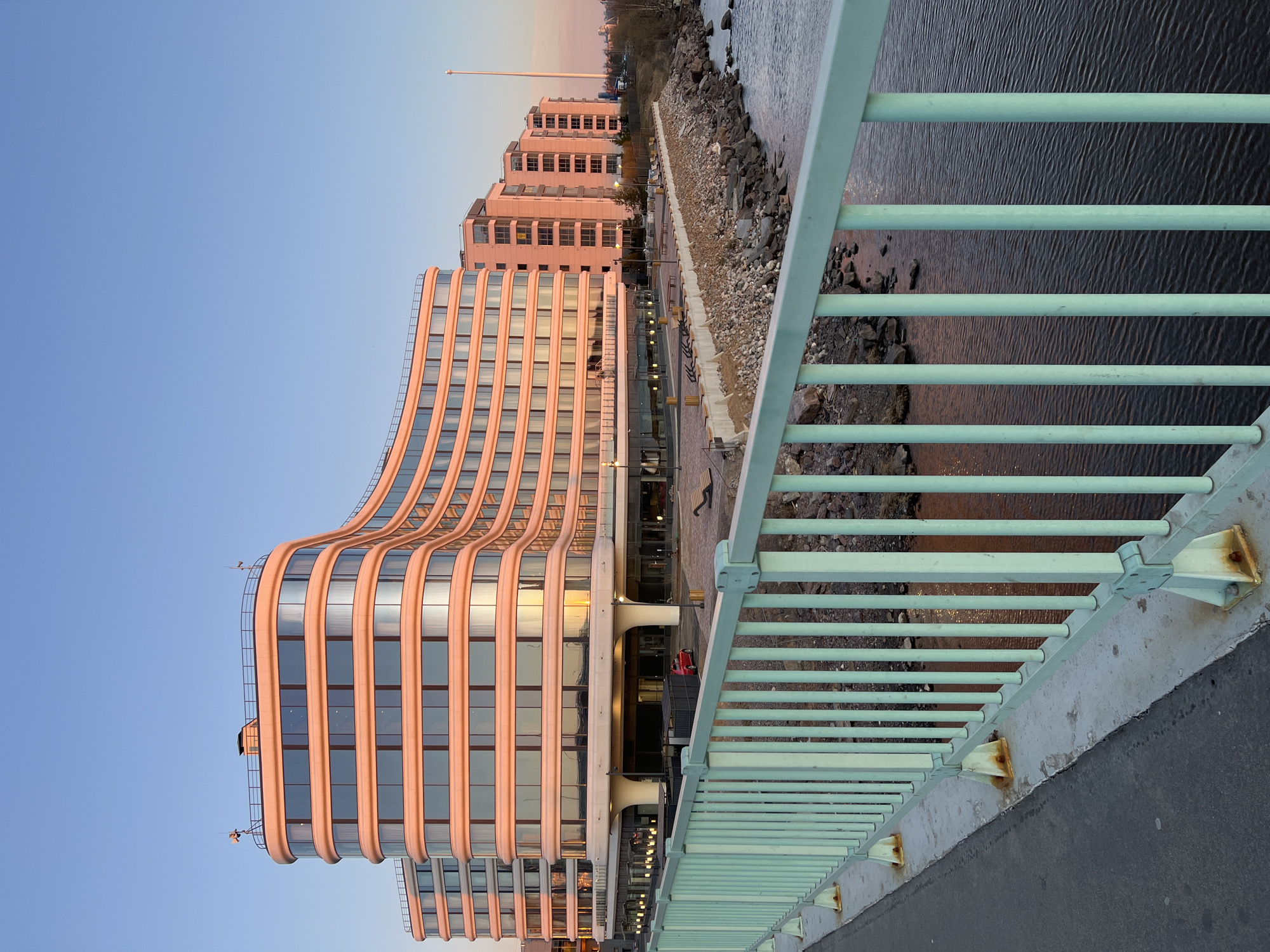 Witness documents Lakhta Center architecture in Saint Petersburg