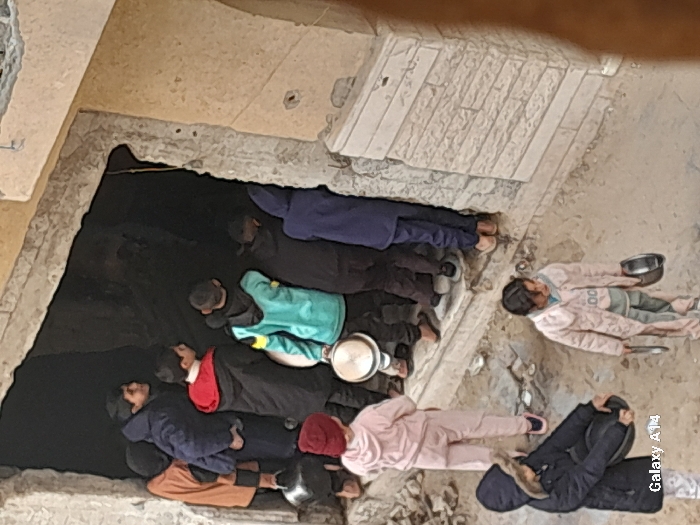 Daily life documented in Khan Yunis refugee settlements