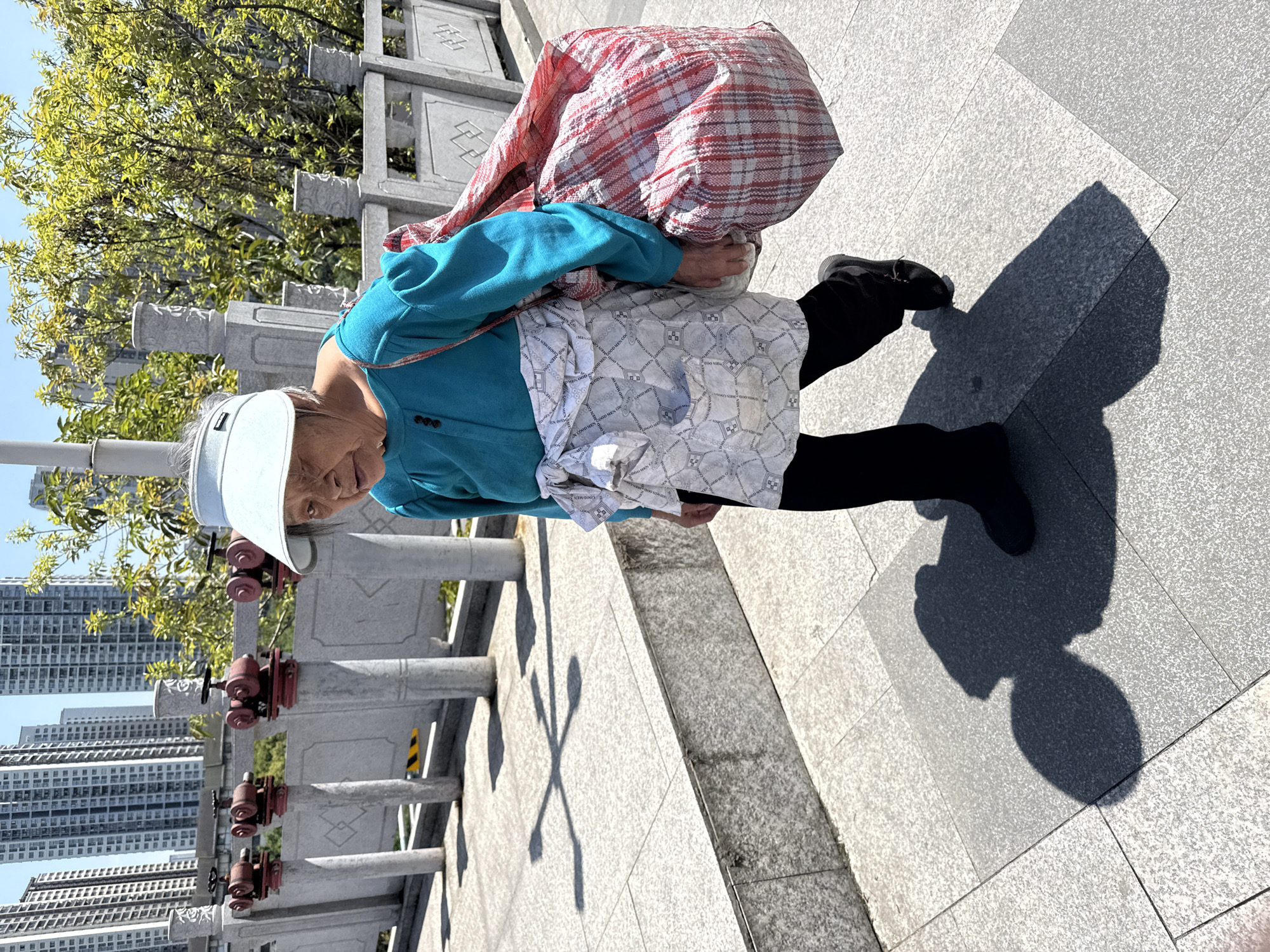Daily street life observed in Shapingba District, China