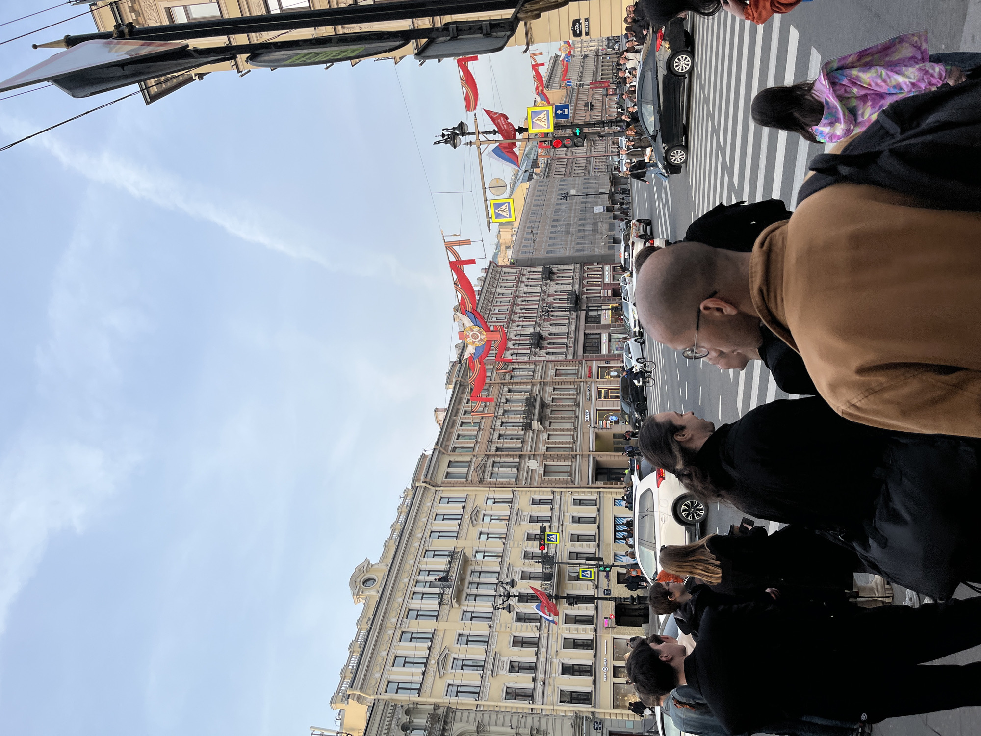 Street scenes and monuments documented in St. Petersburg celebration